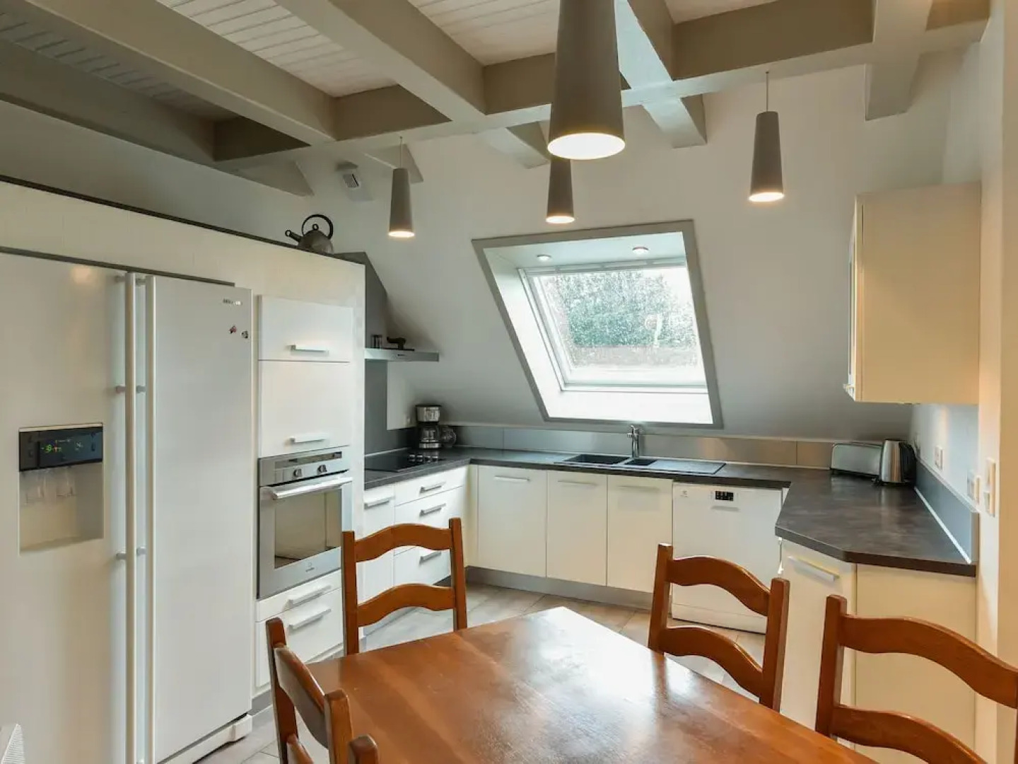 Detached Villa Within Walking Distance of the Beach, With a Swimming Pool and a Sauna