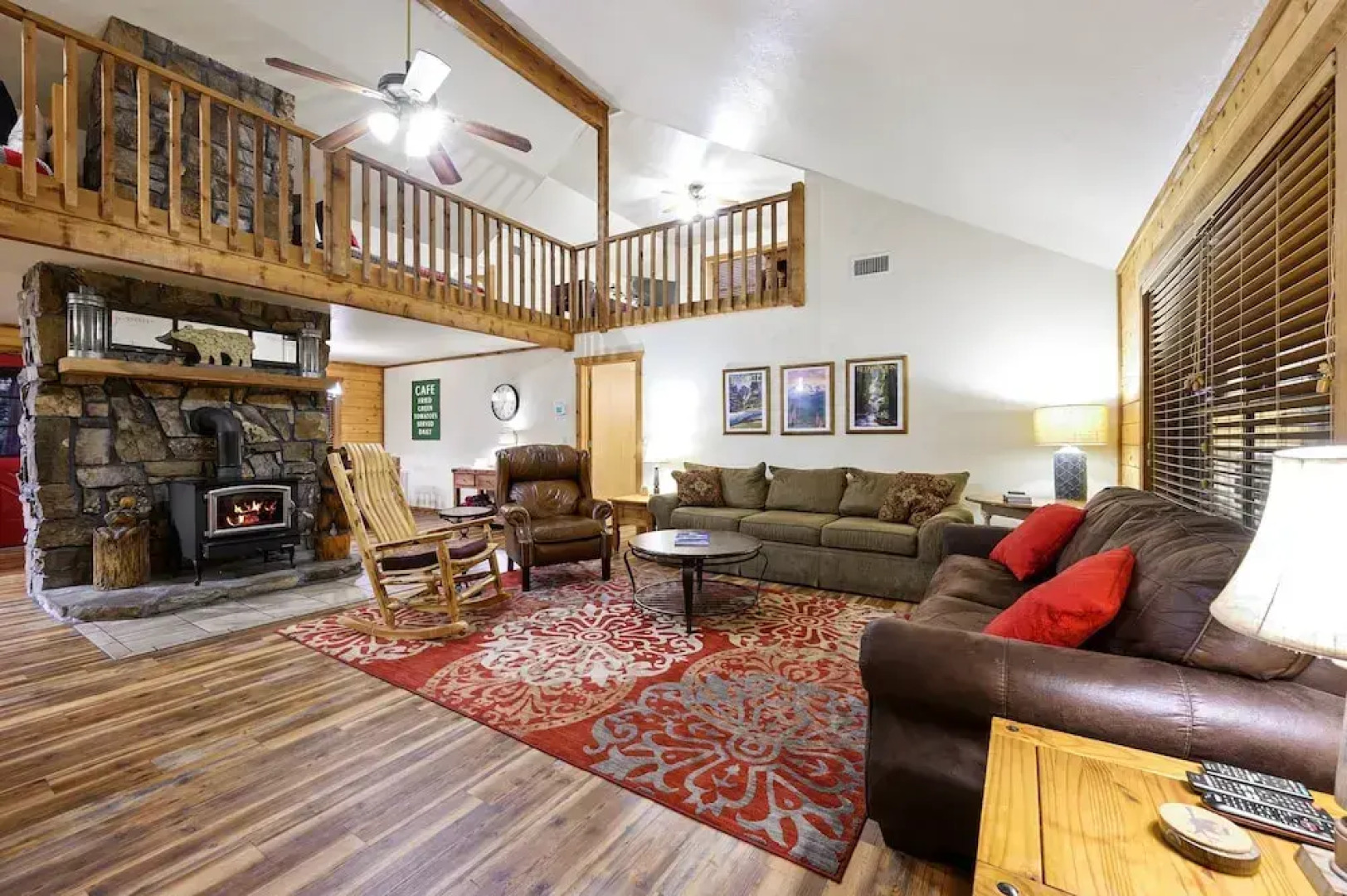 Lacey Dogwood Family Cabin With Free Wifi and Private BBQ by Redawning