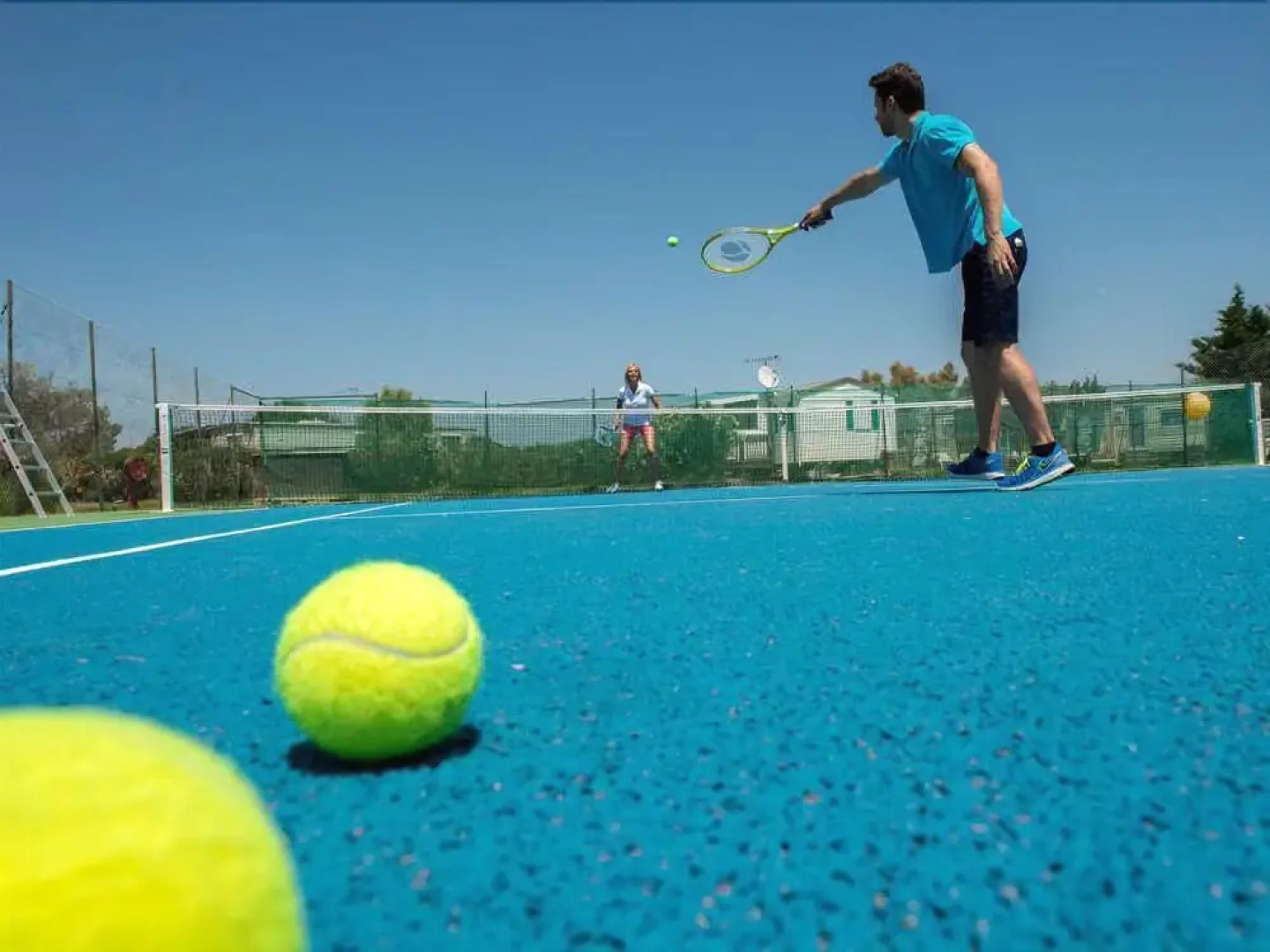 Mobile Home 8p dans le camping La Carabasse (emplacement Oliviers 26)