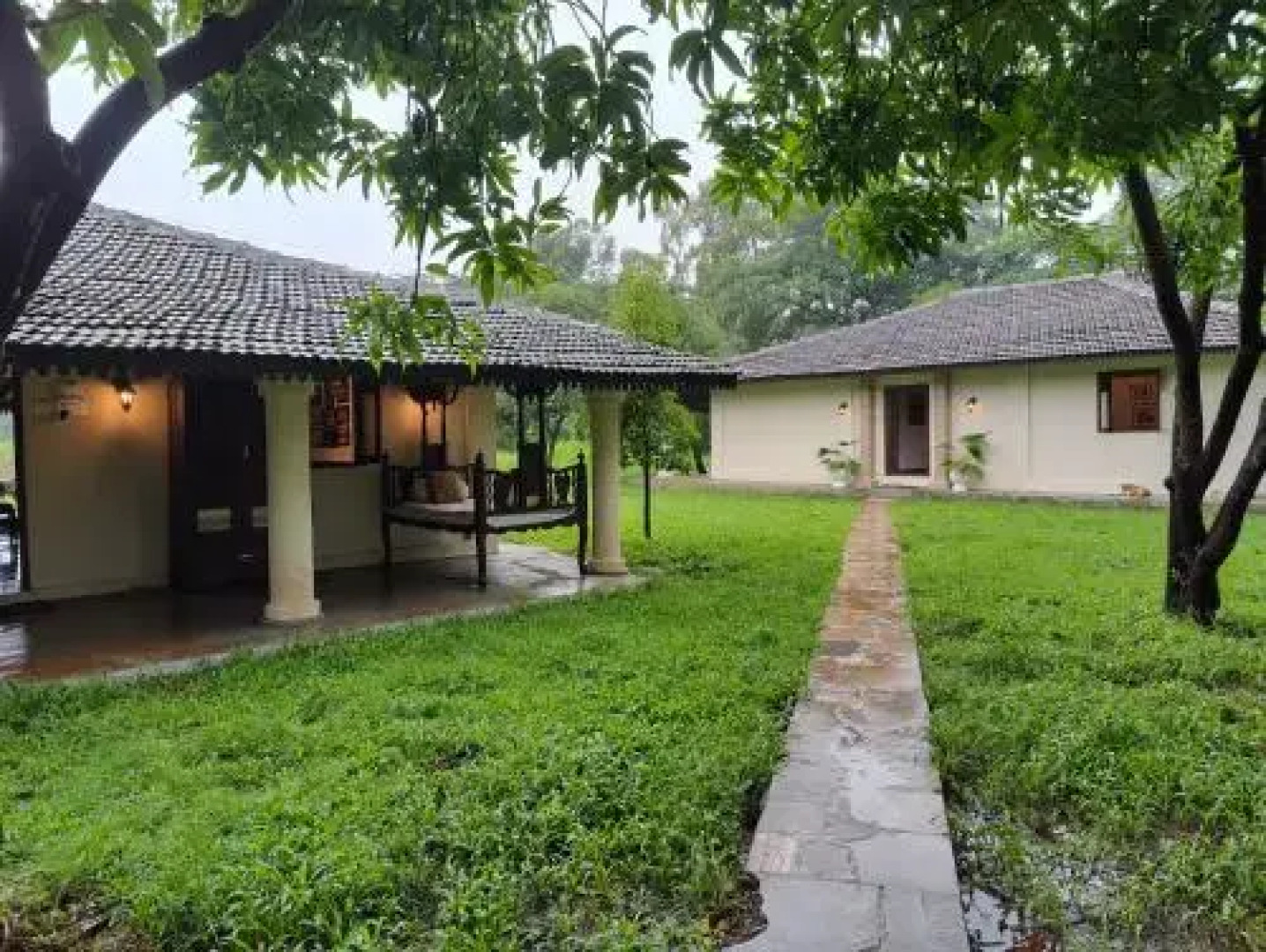 SaffronStays Mango Huts