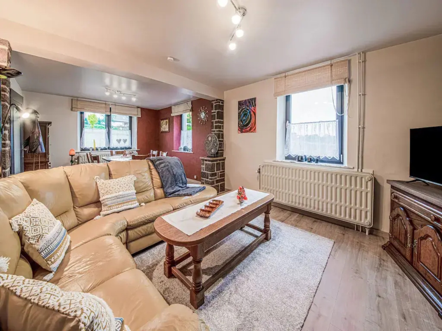 Atmospheric Holiday Home in Büllingen with Infrared Sauna