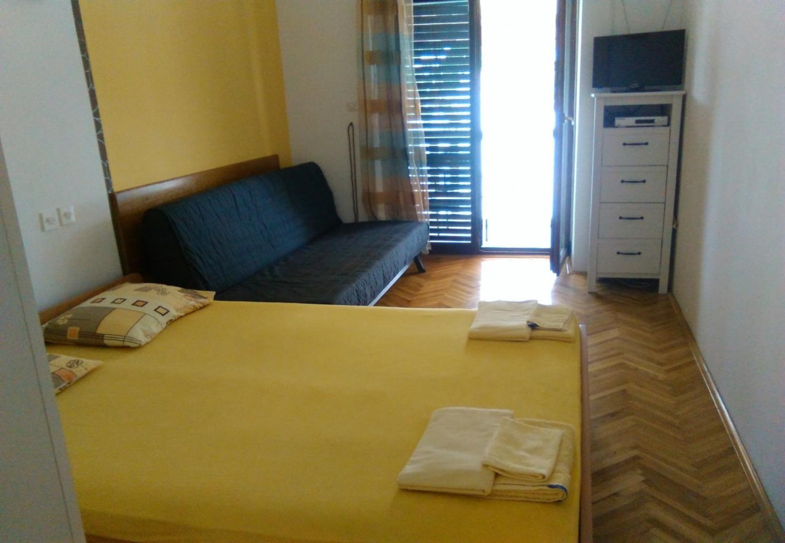 Studio apartment Ani - 10 M from the sea SA2 žuti Jadranovo, Riviera Crikvenica