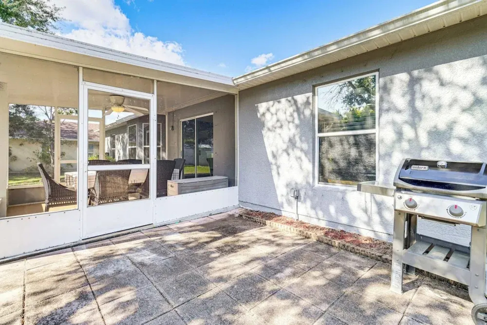 Private Yard & Screened Patio: Sunny Sebastian Gem
