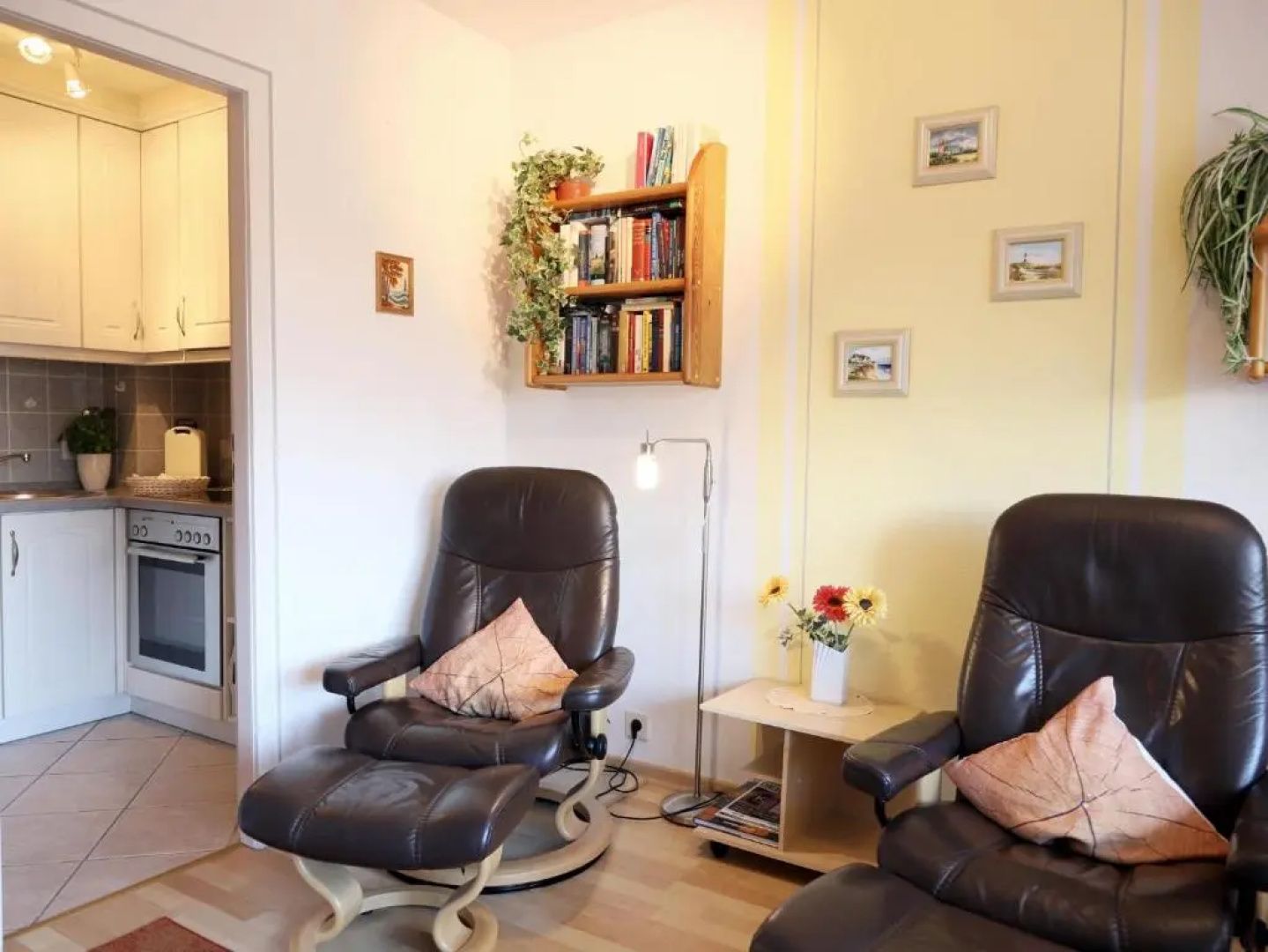 2-Zimmer-Appartement (ca. 40 qm). Für 2 bis maximal 4 Personen.