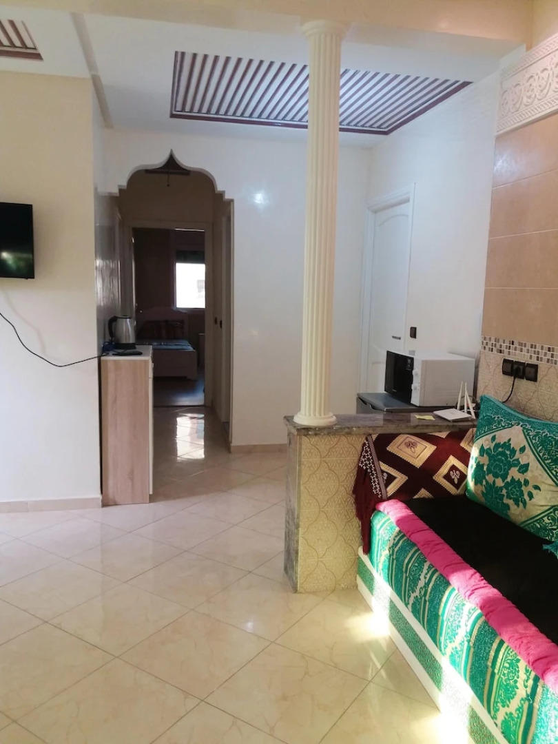 Apartment with 2 Bedrooms in Kenitra, with Wonderful City View, Furnished Terrace And Wifi - 10 Km From the Beach