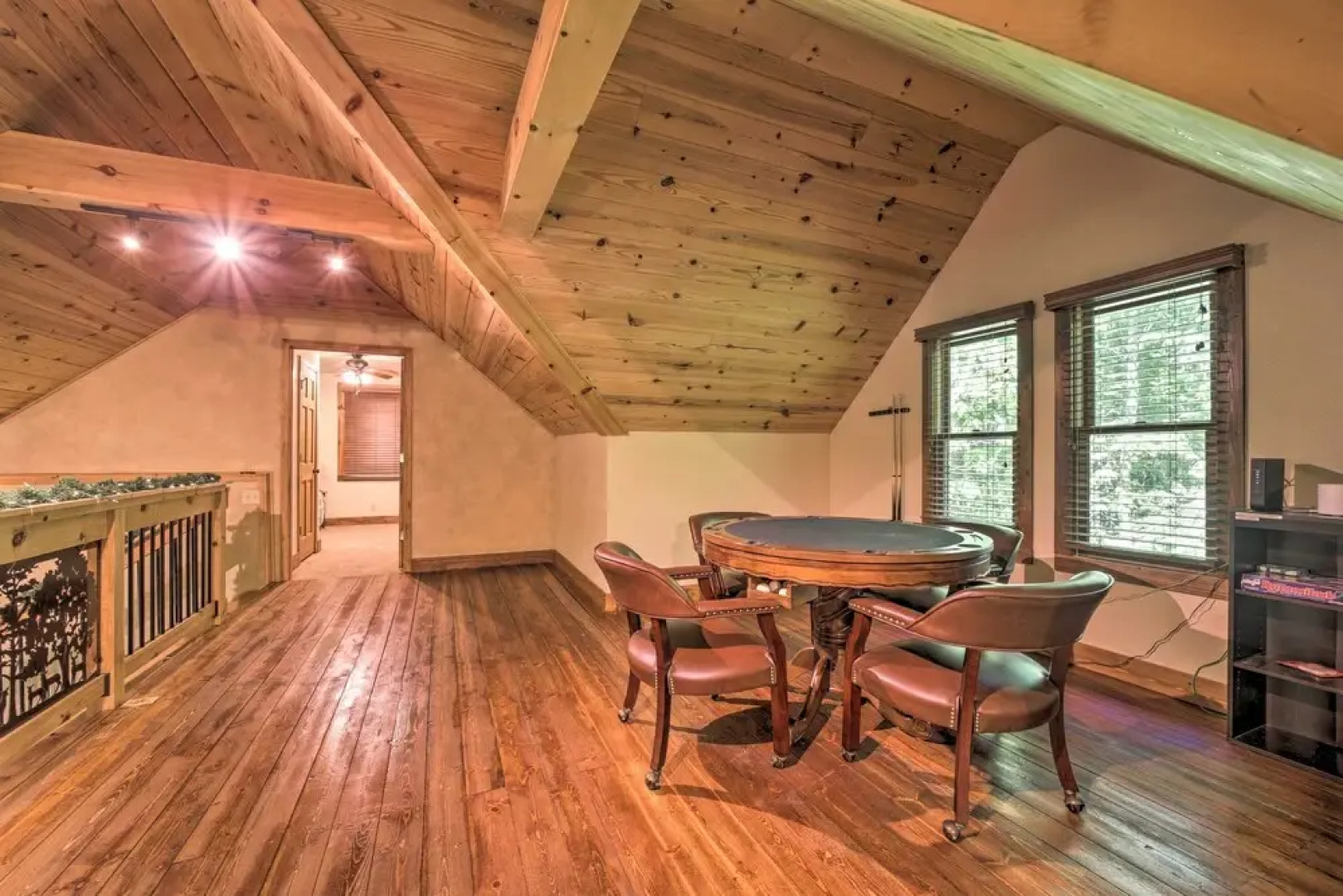 Sapphire Log Cabin w/ Wraparound Deck + Fire Pit!