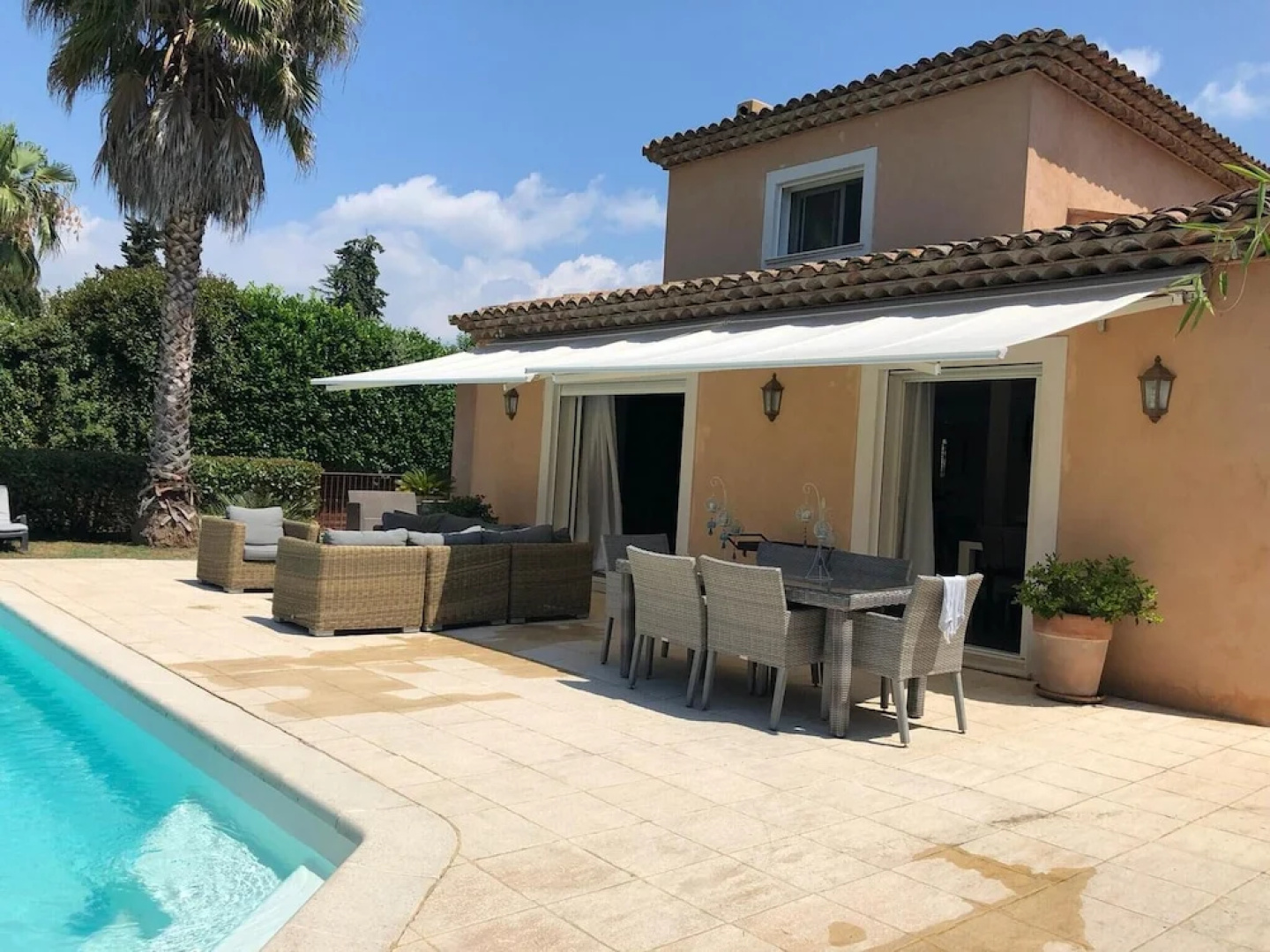 Villa With 3 Bedrooms in Mougins, With Wonderful City View, Private Pool, Enclosed Garden - 7 km From the Beach