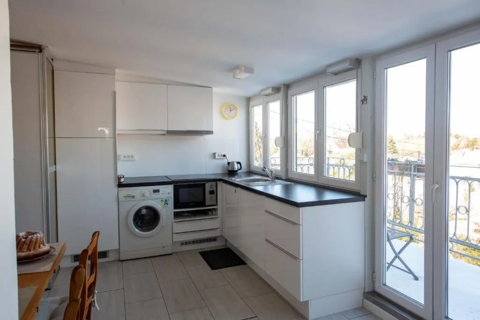 au-dessus du jardin appartement climatisé