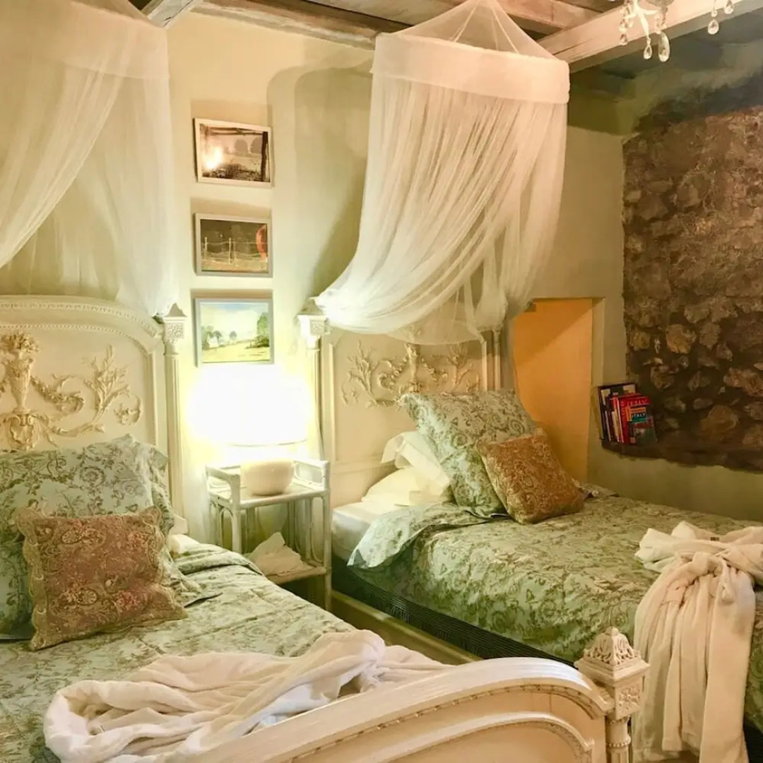 Sermoneta Historic Stone Village House With Pool in a Medieval Hill Town Close to Rome and Naples