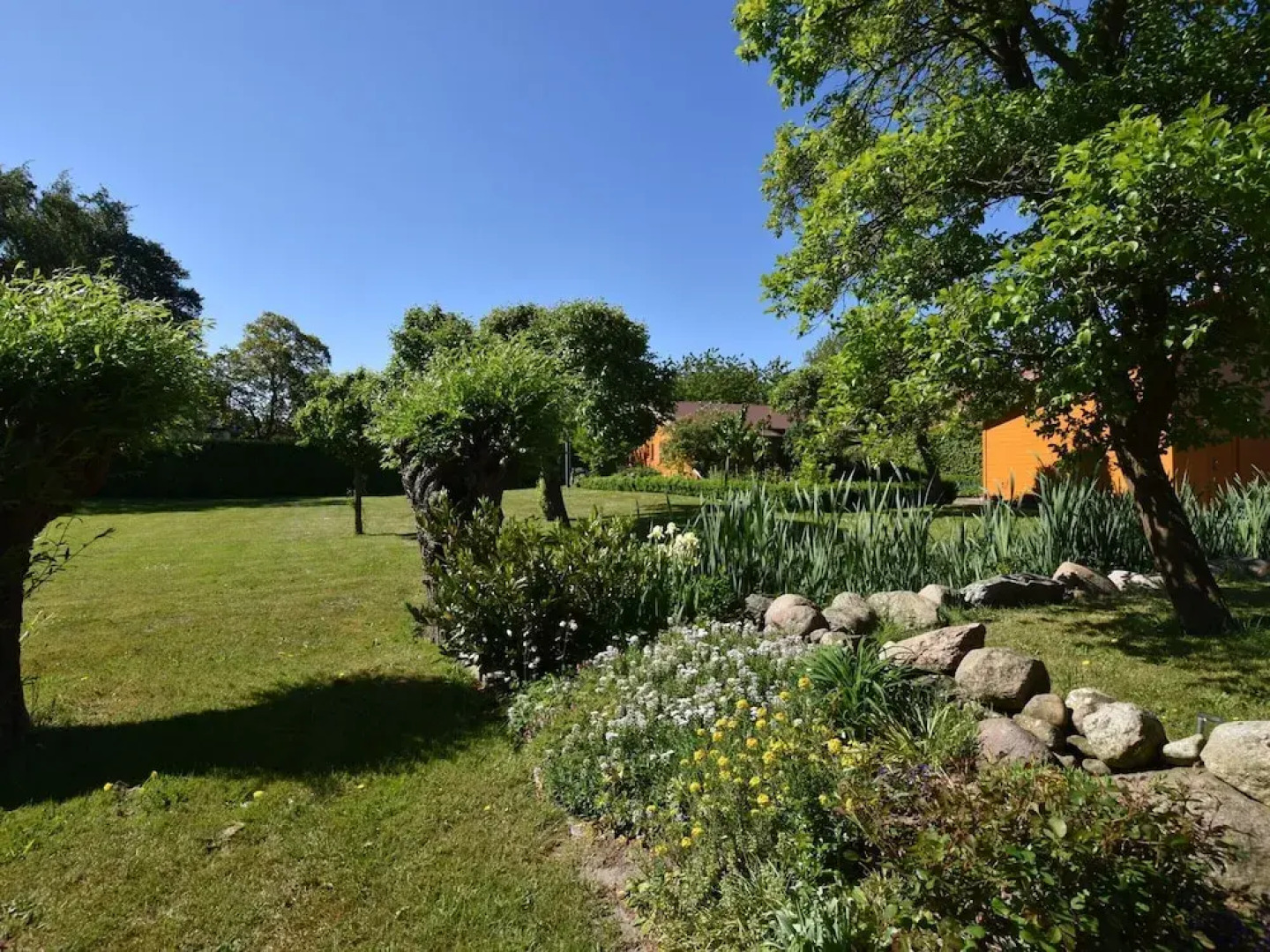 Log Cabin Near Baltic Sea Lighthouse