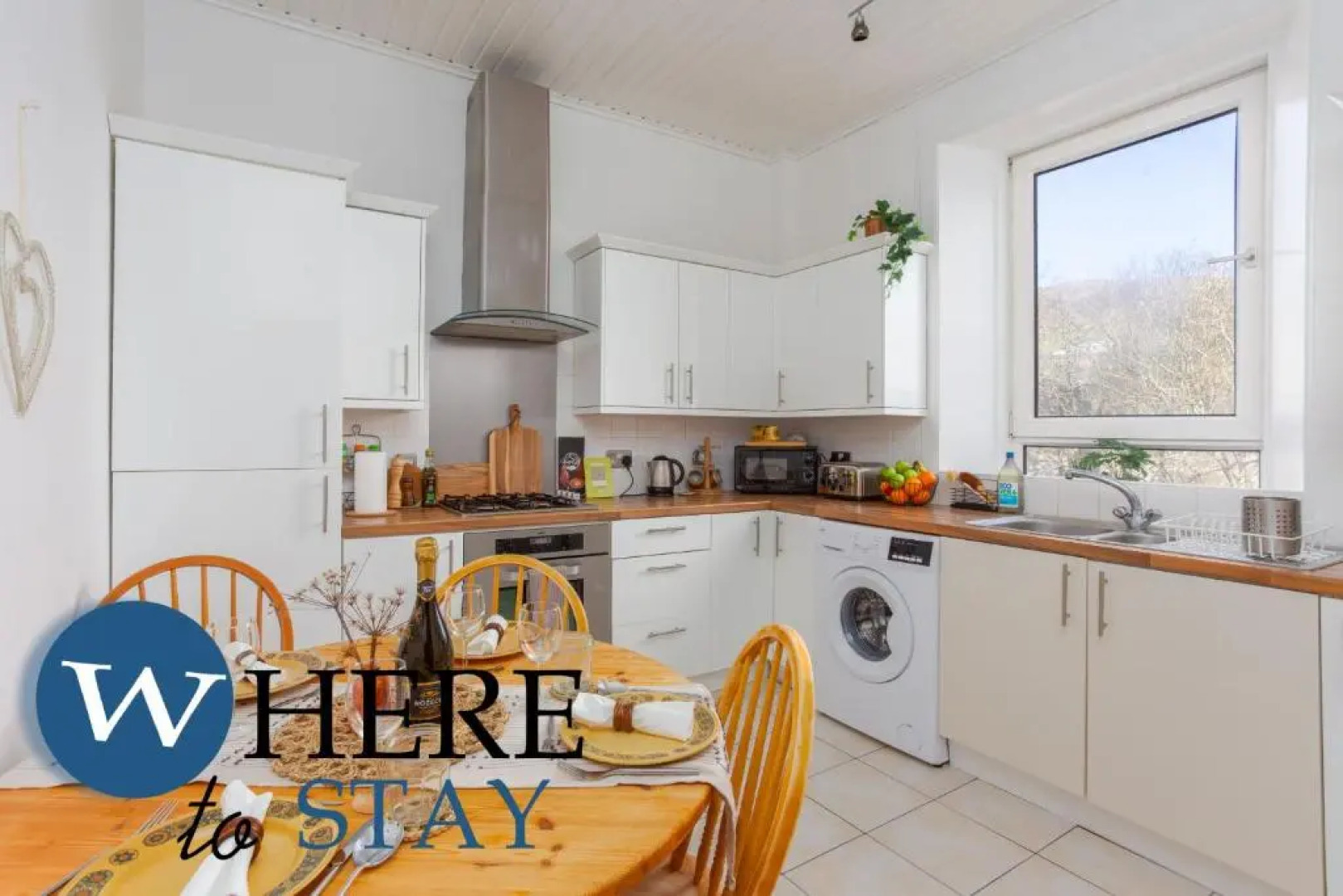 Bright 2bed Apartment in Galashiels City Centre