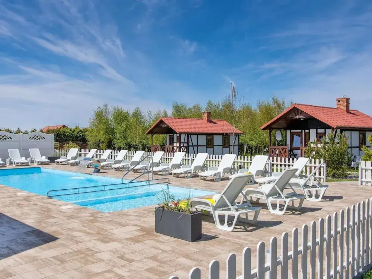 Holiday Homes With Fireplace , Summer Pool