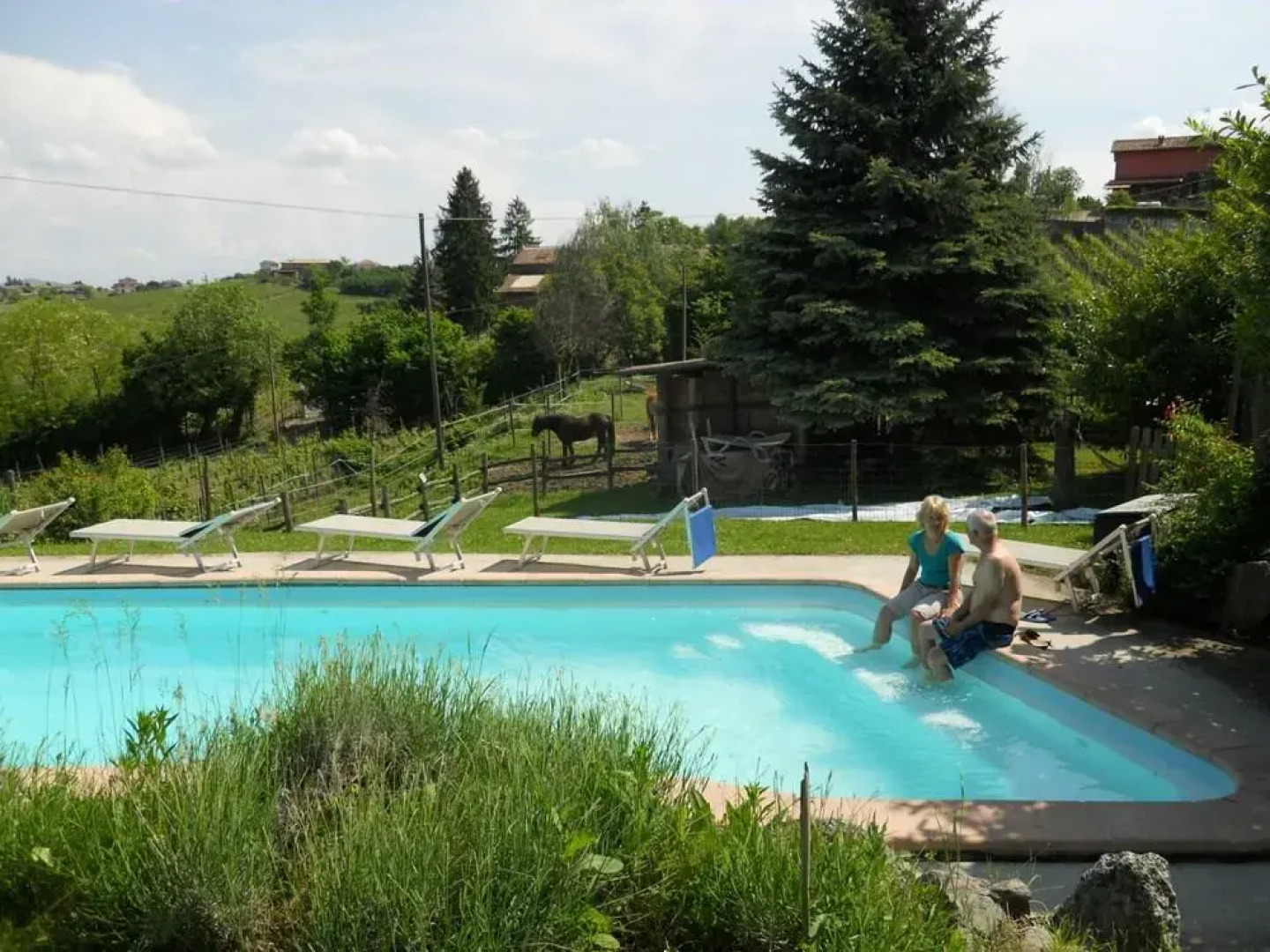 Apartment With 2 Bedrooms in Moasca, With Private Pool, Furnished Terr