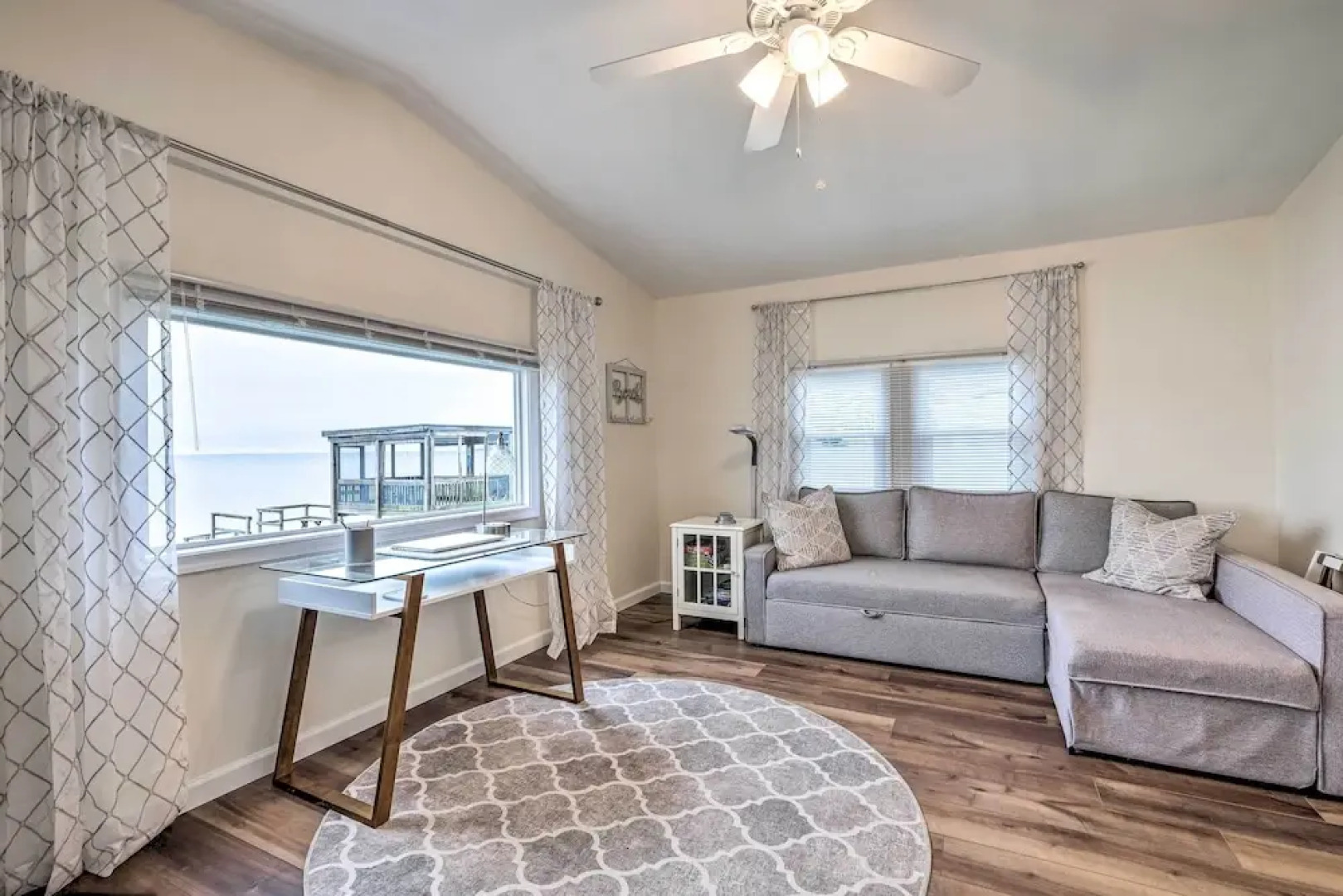 Waterfront Cottage w/ Private Beach + Deck!