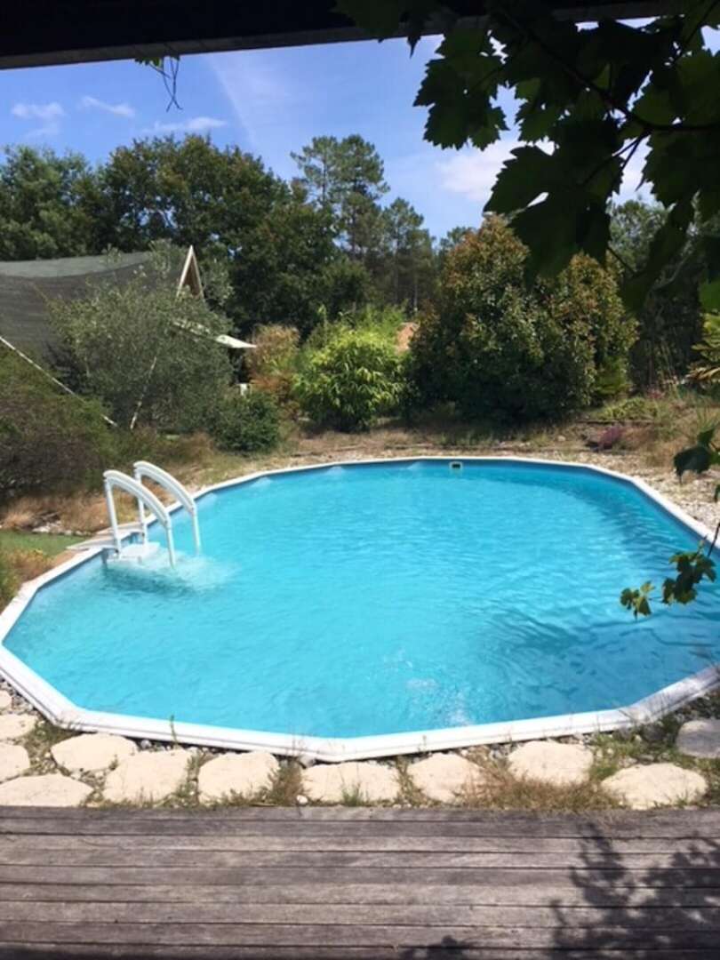 Chalet With 2 Bedrooms in Mézos, With Pool Access, Enclosed Garden and Wifi - 15 km From the Beach