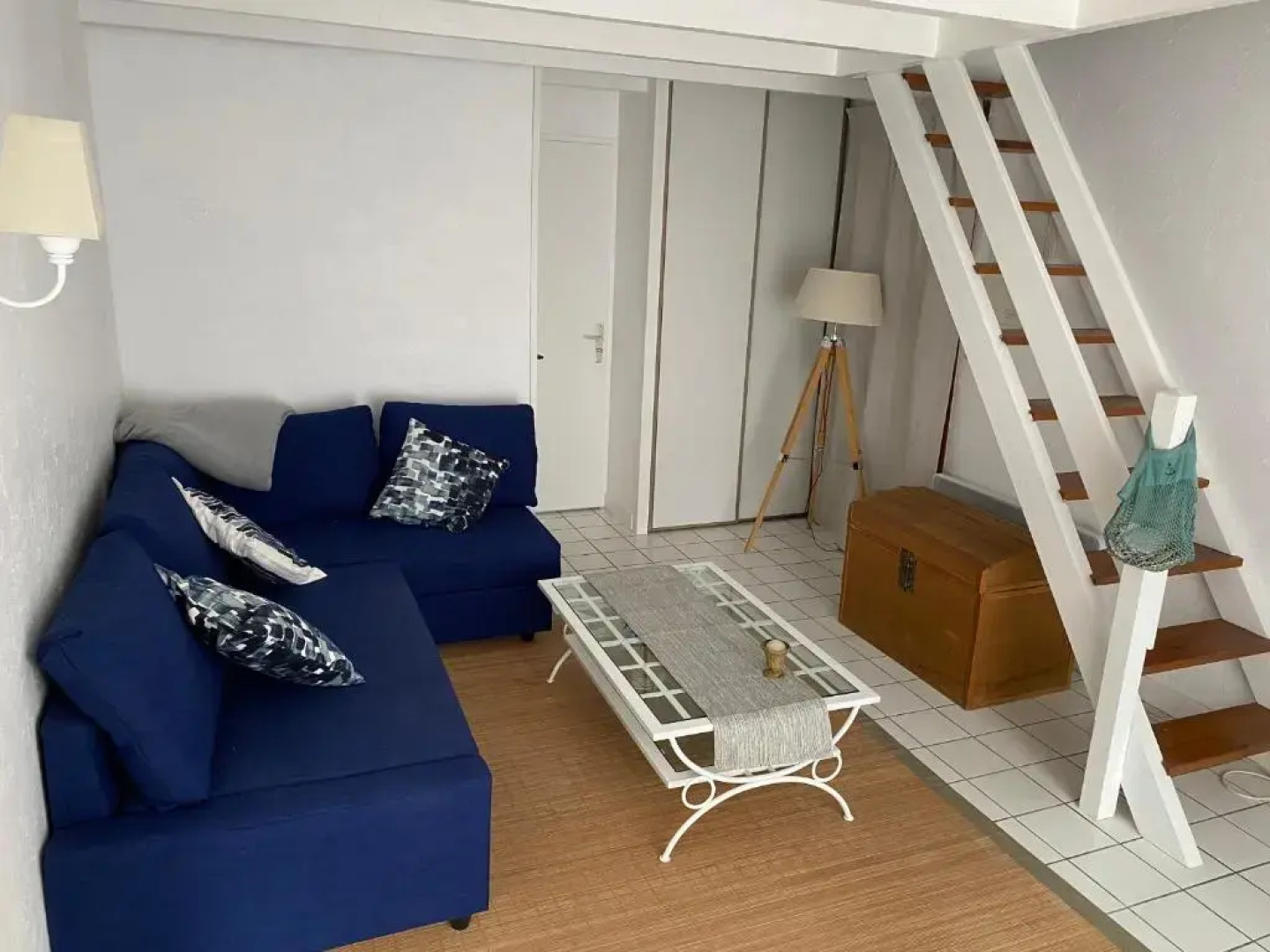 Bel appartement à 100m de la plage dans les pins Aperçu mer, wifi