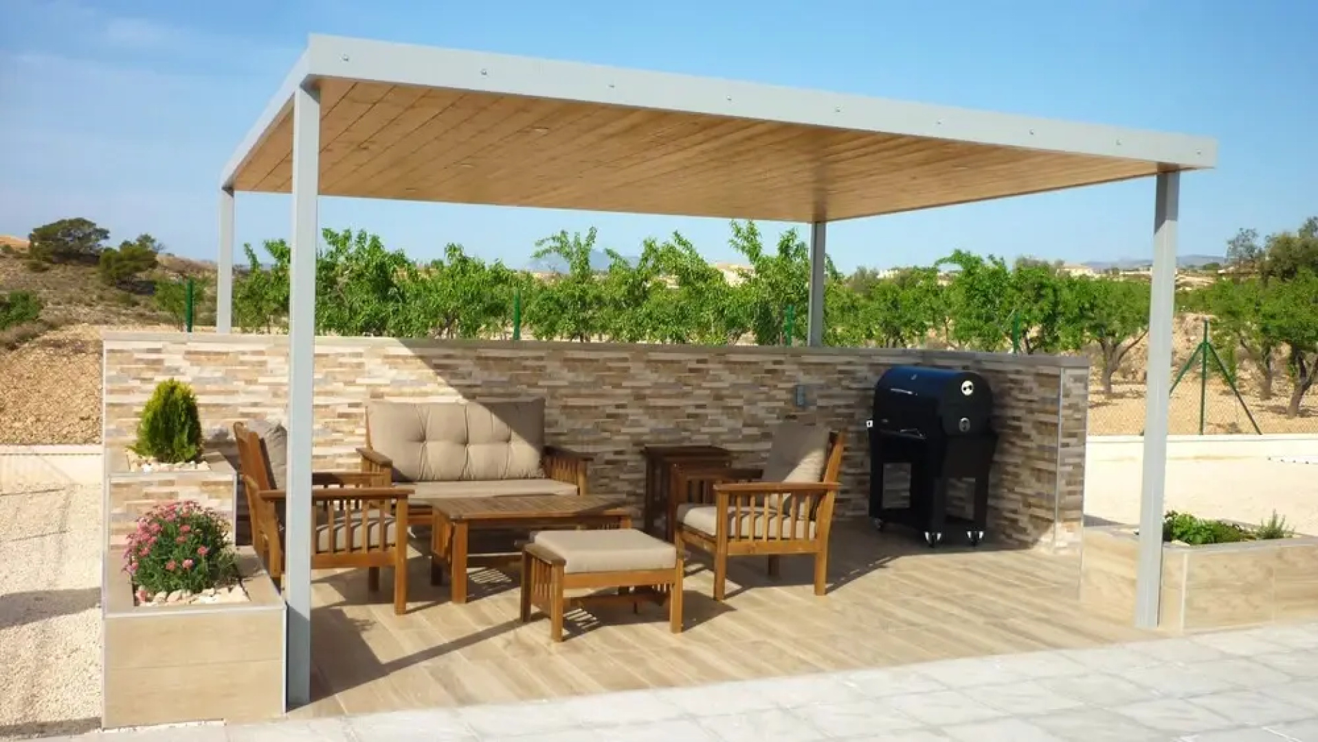 Villa With 3 Bedrooms in Abanilla, With Wonderful Mountain View, Shared Pool, Enclosed Garden