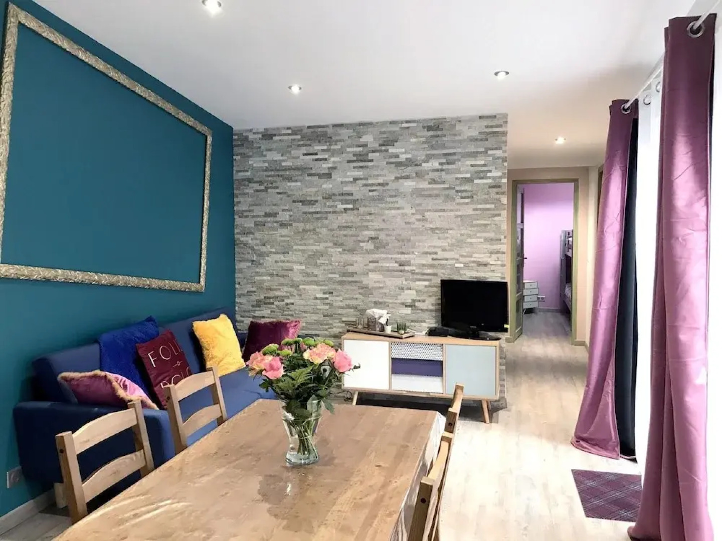 Apartment With 2 Bedrooms in Meaux, With Furnished Terrace and Wifi