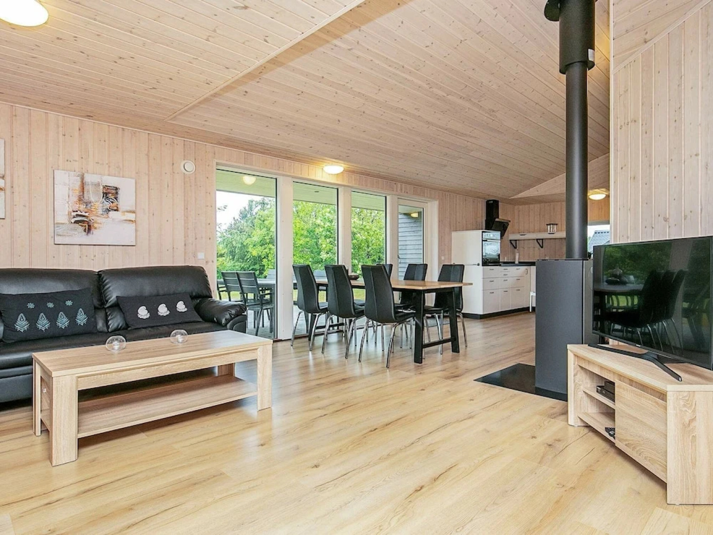 Modern Holiday Home in Jutland Midtjylland With Sauna