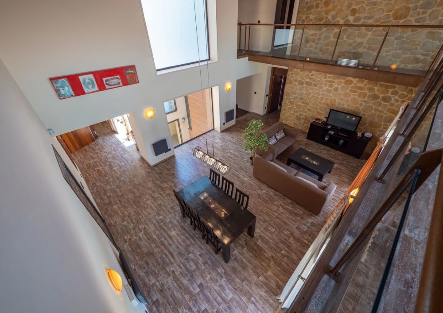 Villa con 2 piscinas