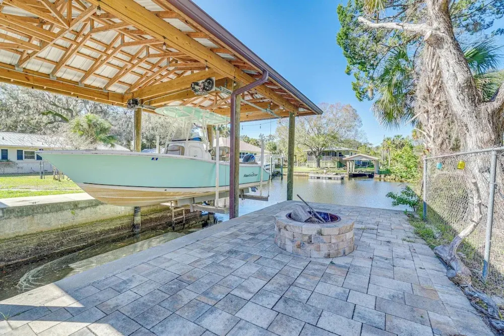 Riverfront Home With Private Dock, Fire Pit!