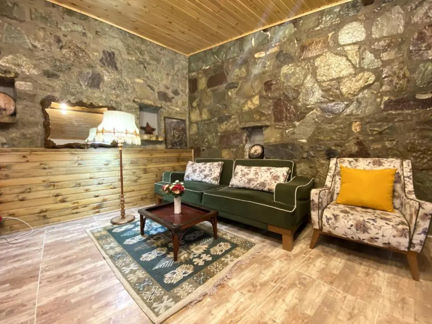 Four seasons in Ananuri