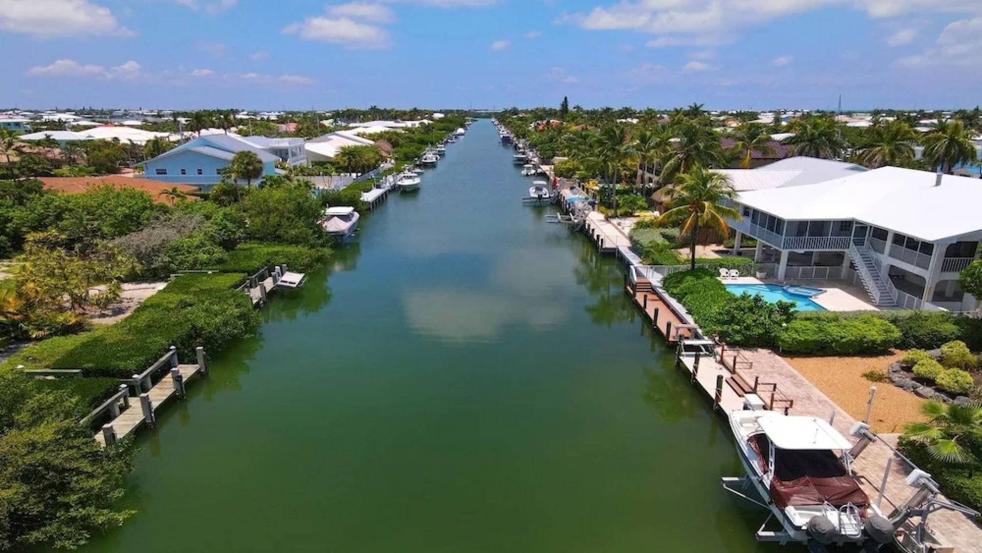 Waterfront Luxury Home With Pool And Boat Dock 3 Bedroom Home by RedAwning