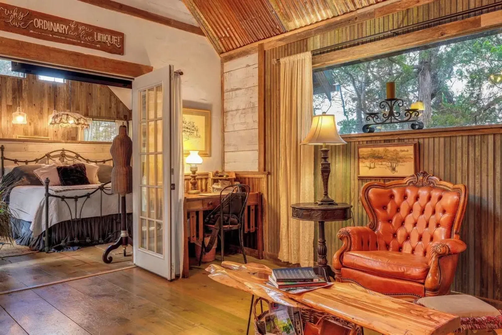 Pet-friendly Wimberley Cabin w/ Fire Pit & Hot Tub
