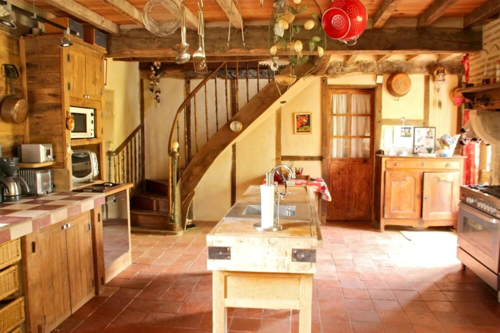 House With 4 Bedrooms in Peyre, With Private Pool, Enclosed Garden and