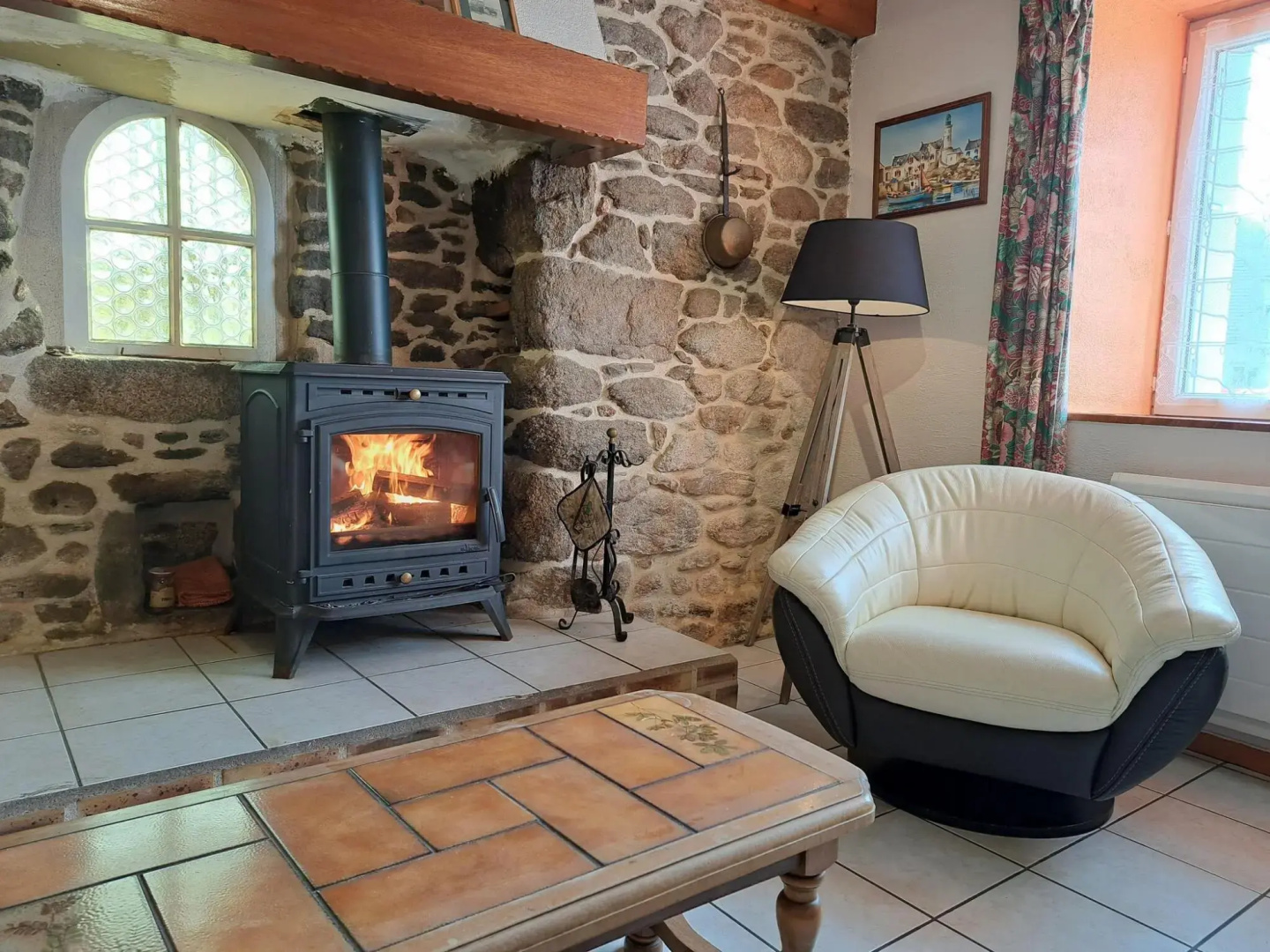 Stone House in Brittany Near Sandy Beaches