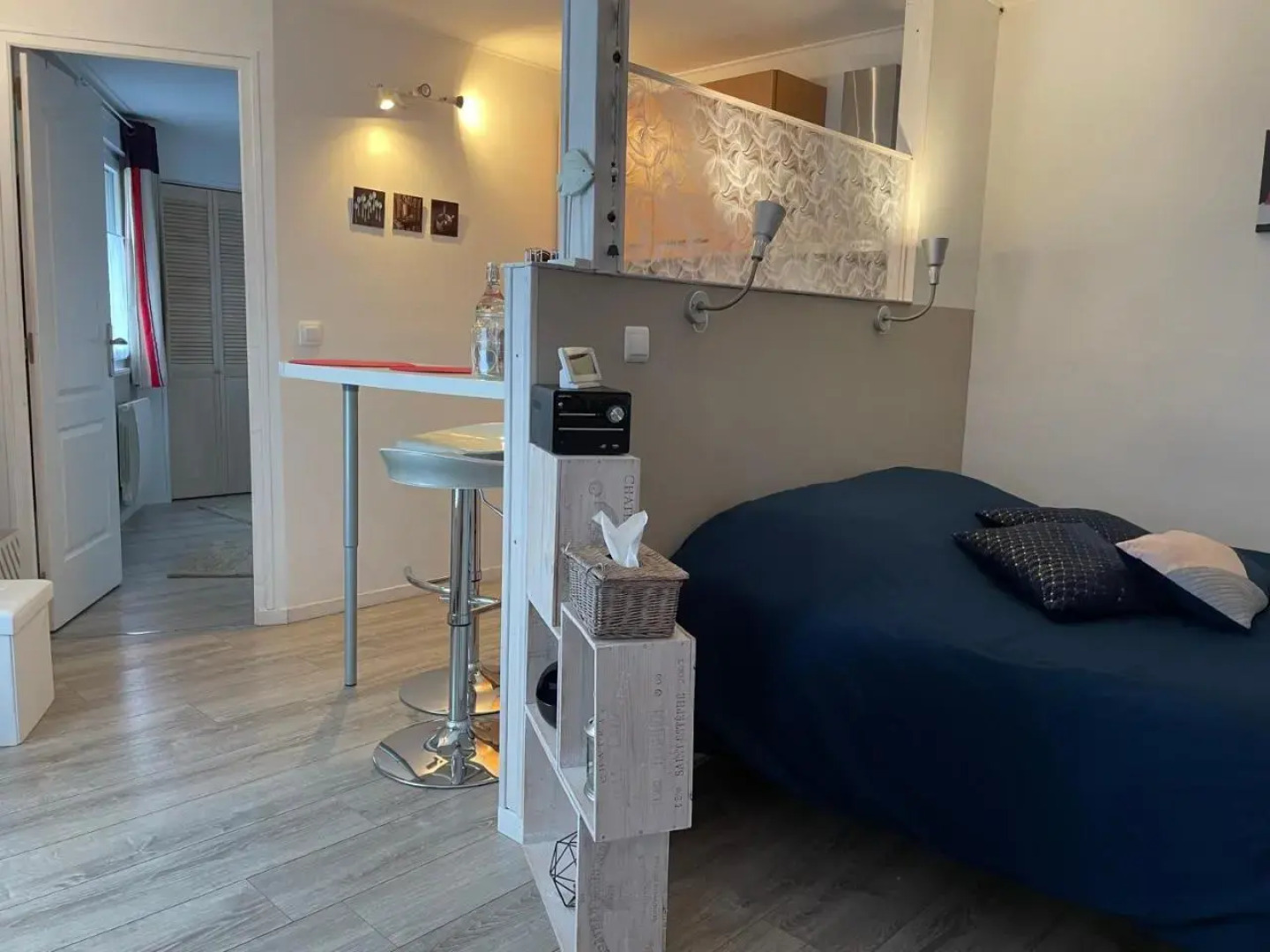 Studio rez-de-chaussée, à Lesquin/Lille aéroport