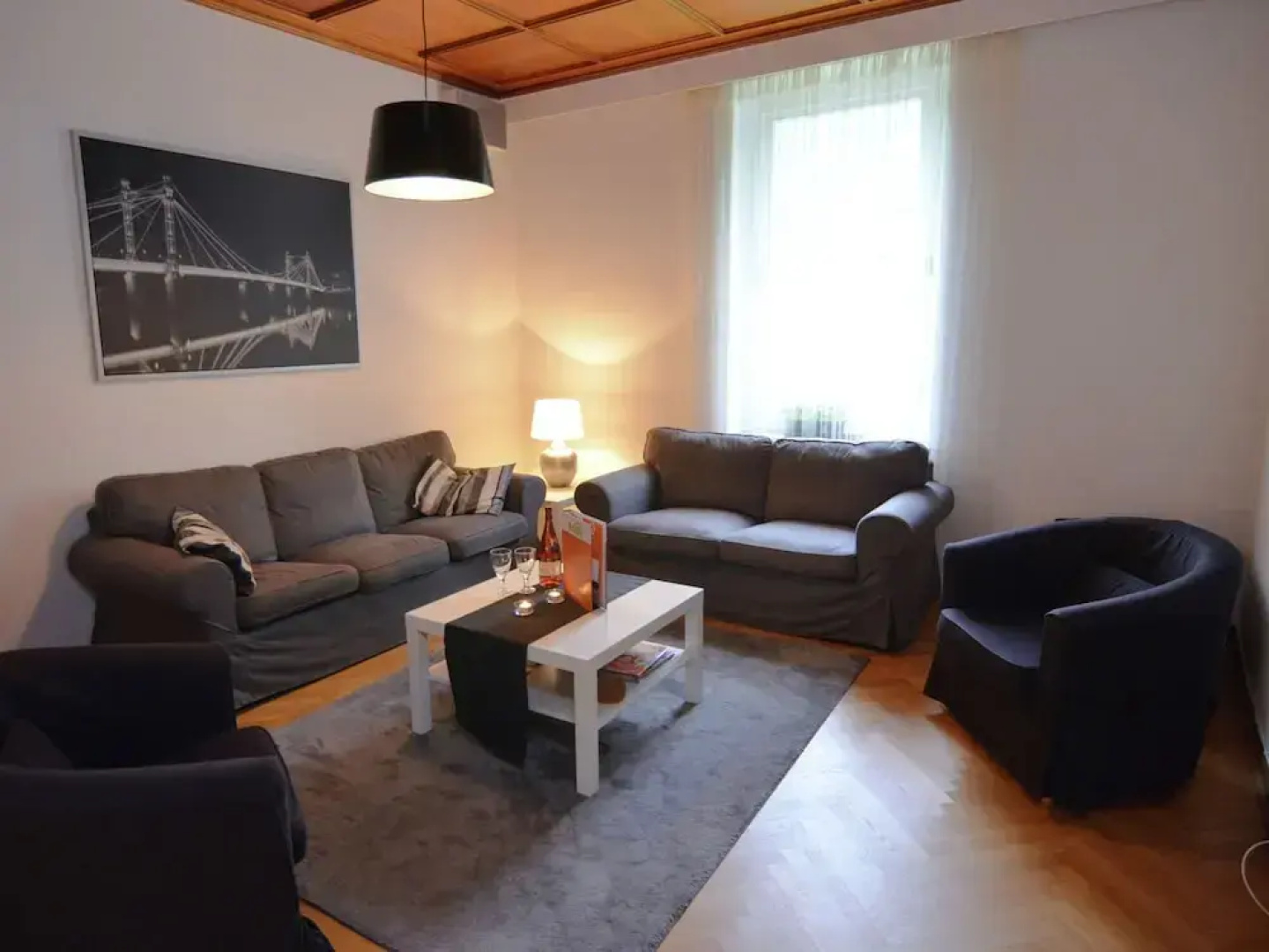 Wohnung im Weserbergland mit Garten