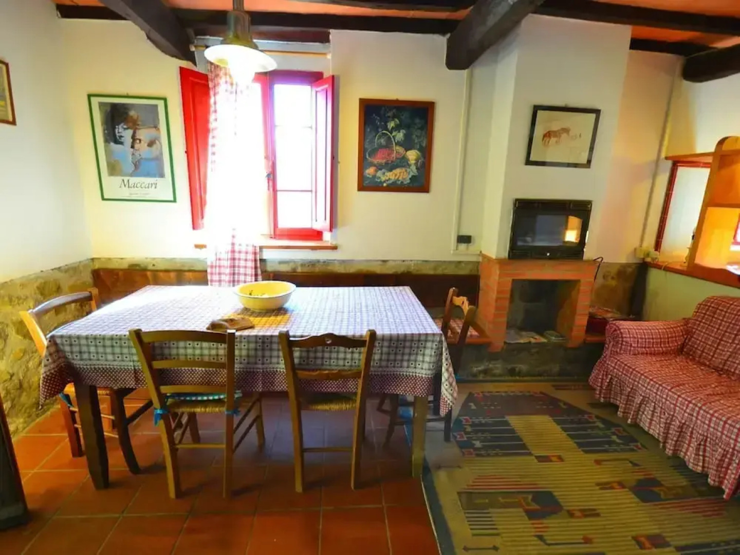 Bright Holiday Home in San Marcello with Pool near Meadows