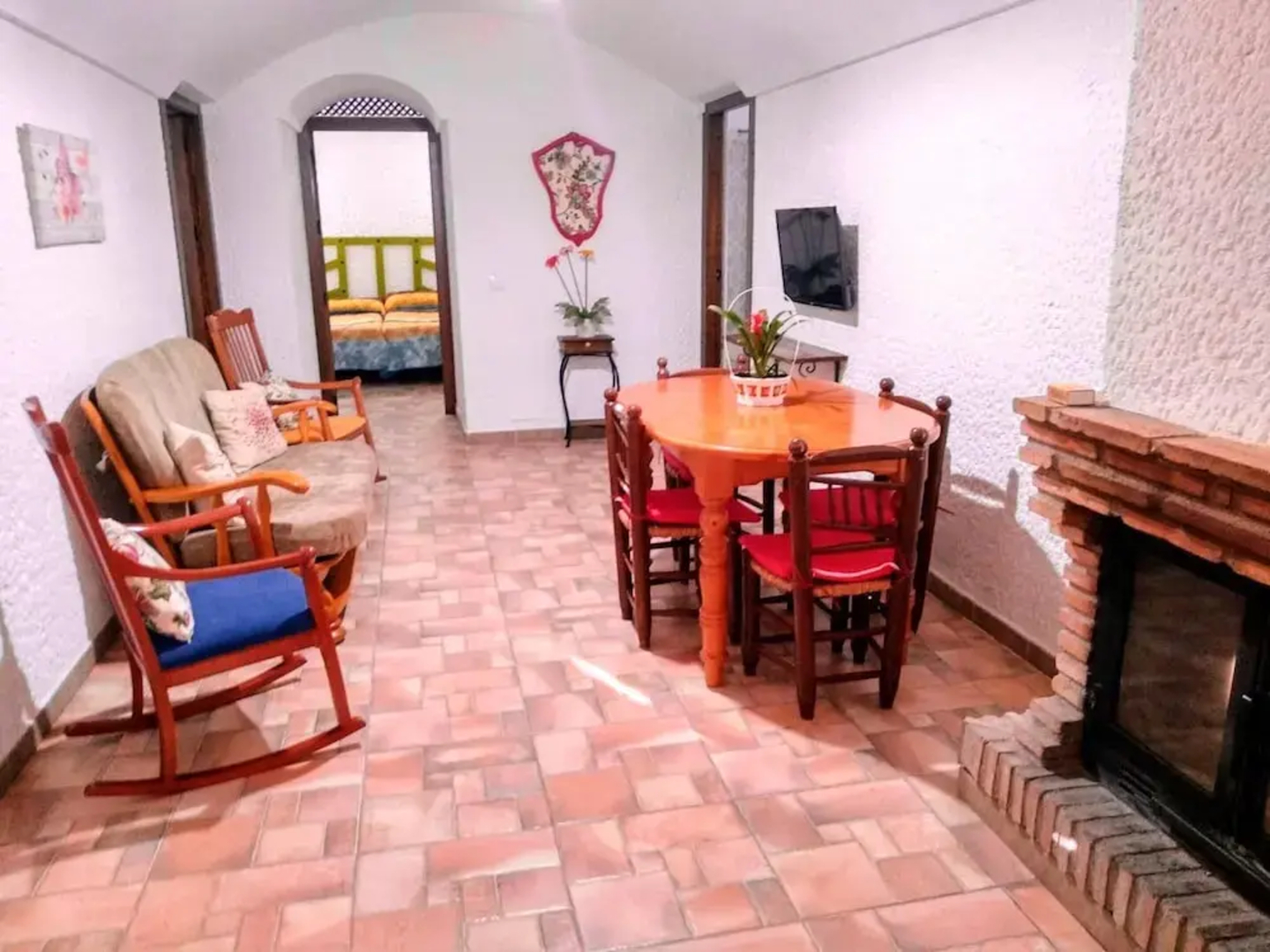 Apartment With 3 Bedrooms in Cortes y Graena, With Wonderful Mountain View and Enclosed Garden