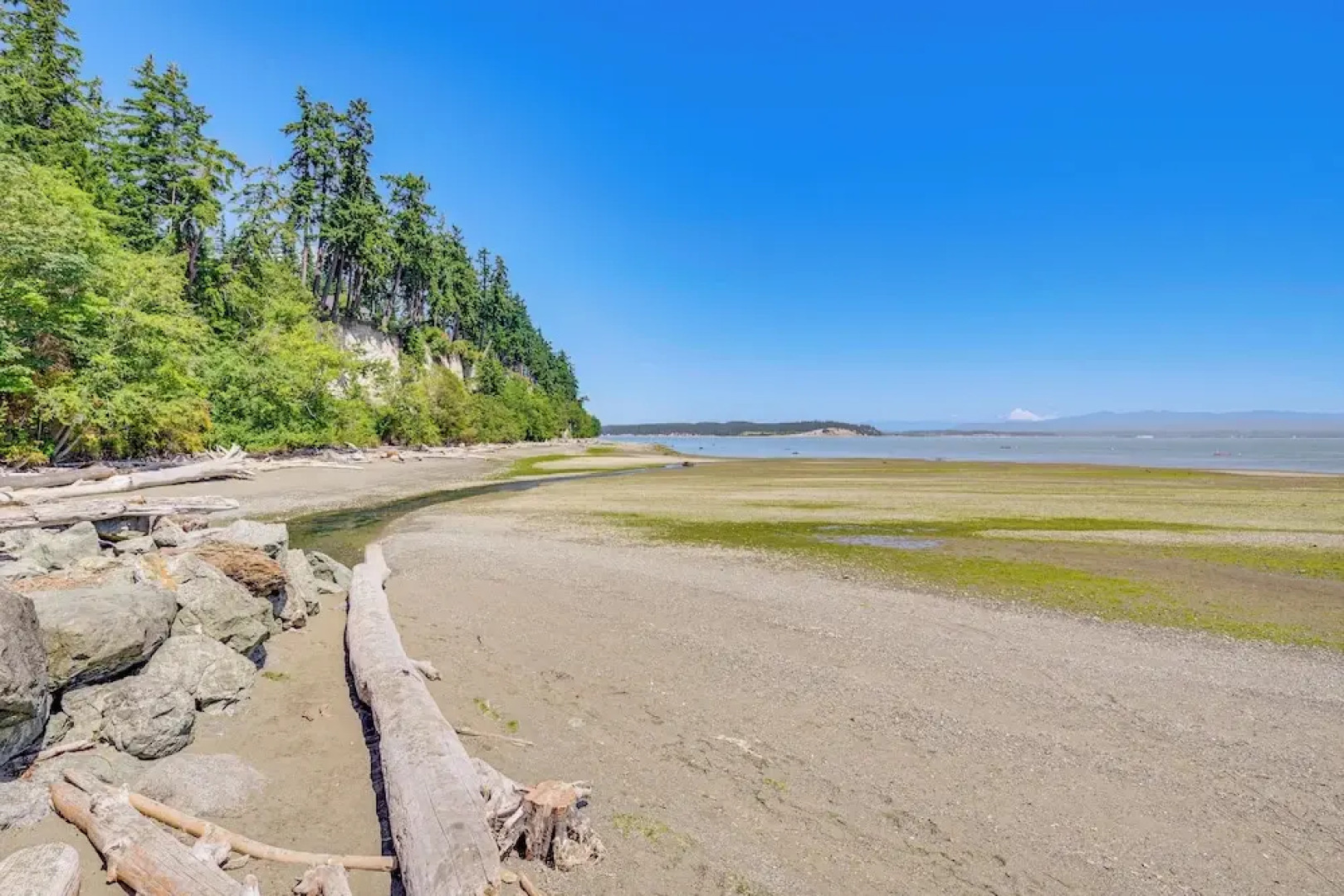 Spacious Camano Home w/ Hot Tub & Water Views!