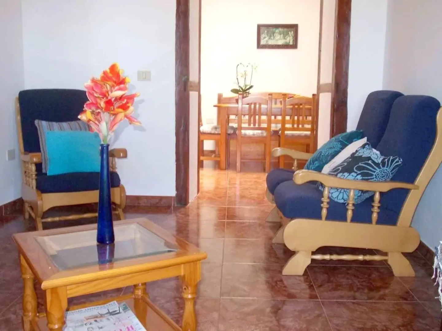 House With 2 Bedrooms in El Paso, With Wonderful sea View, Furnished Terrace and Wifi