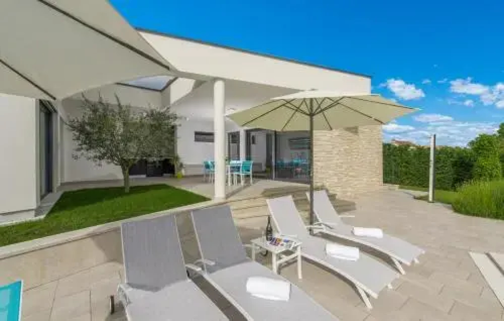 Contemporary Villa Nada with Pool and Sauna