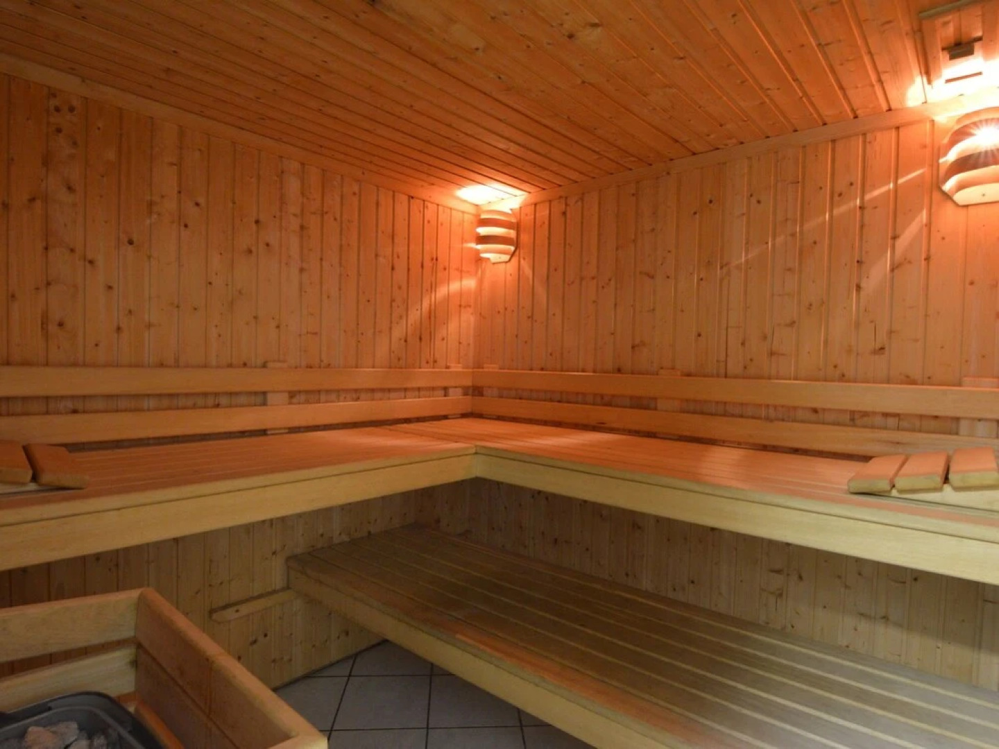 Modern Holiday Home in Ferrieres with Sauna