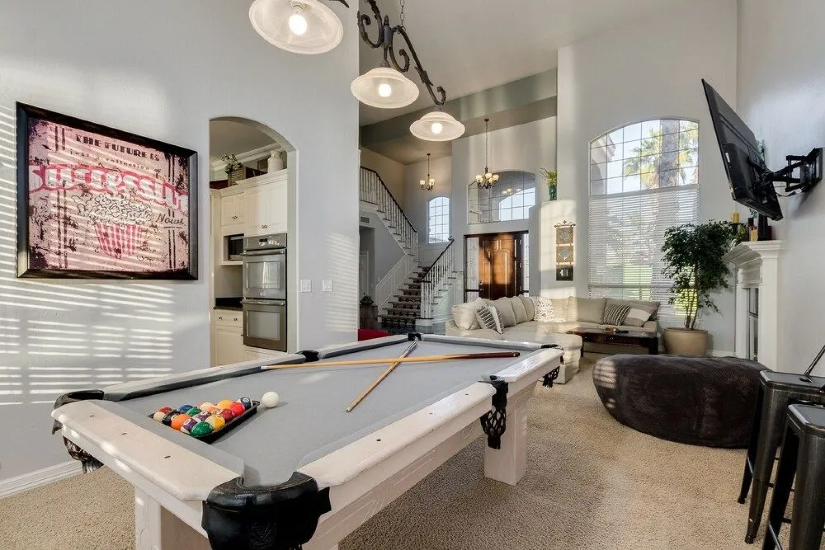 Stunning Waterfront Paradise! Sleeps 16! Heated Pool/Spa and Lots of Fun! by RedAwning