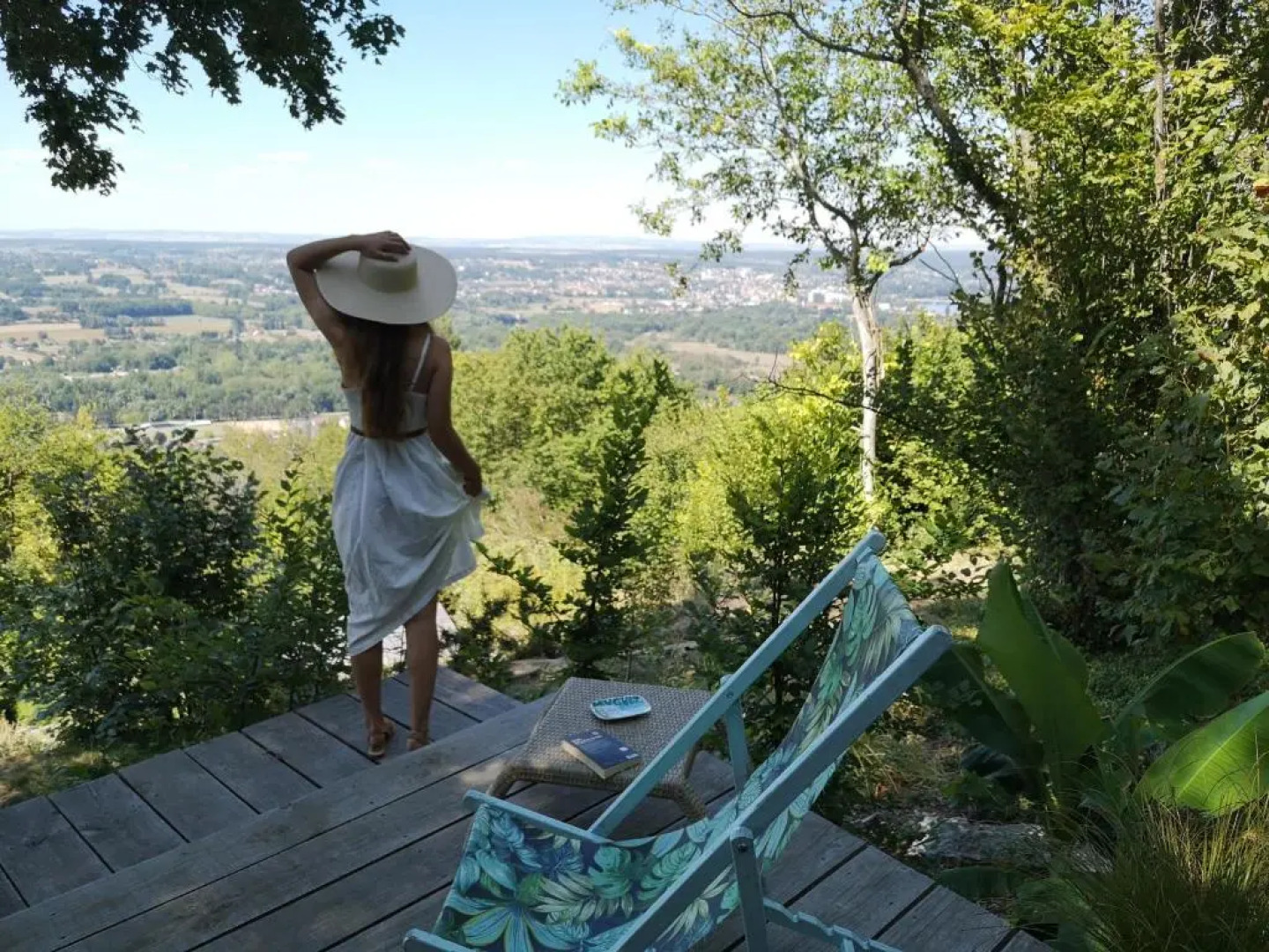 lodge-bélvédere sur les hauteurs de vichy