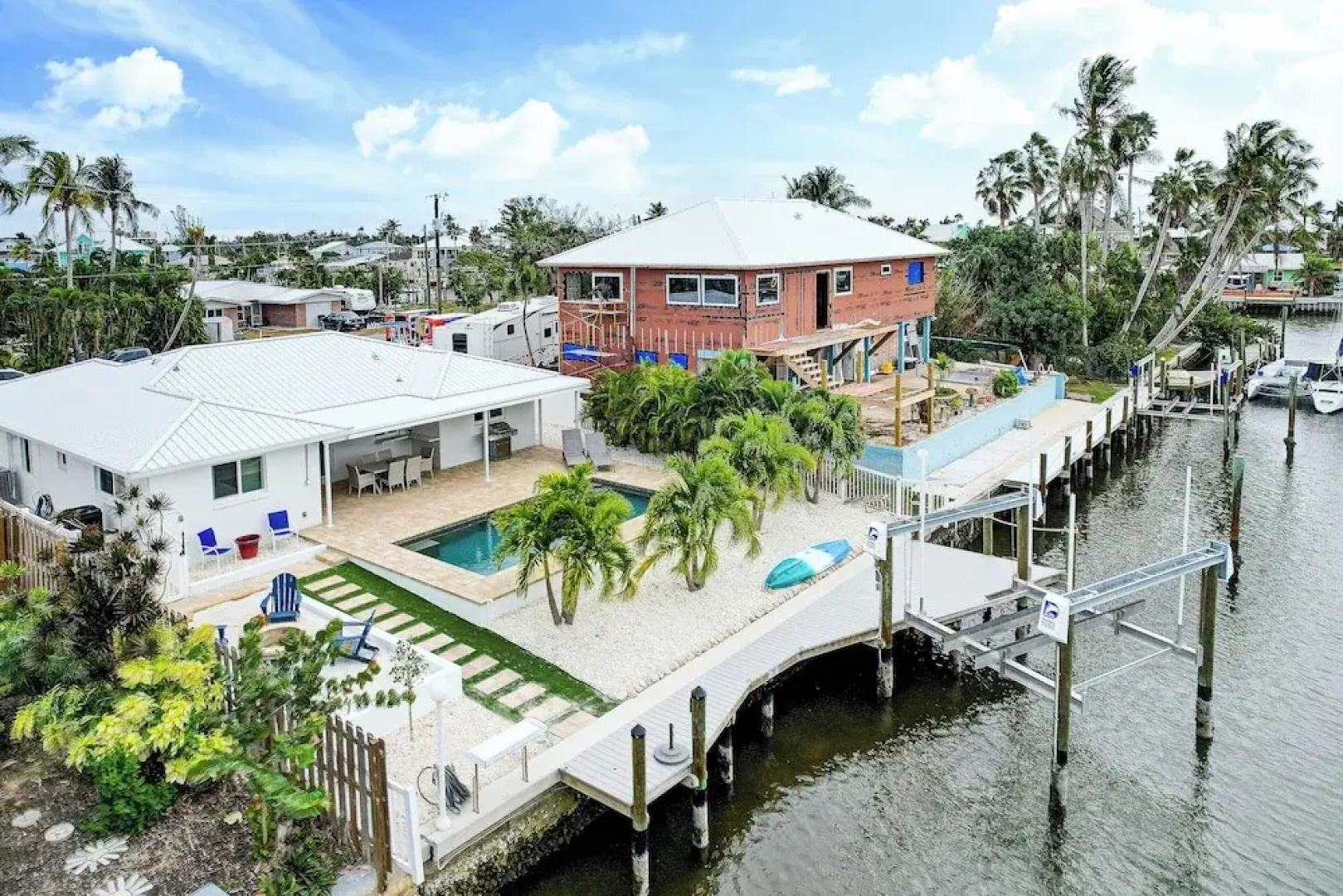 Updated St James City Home on Canal w/ Pool & Dock