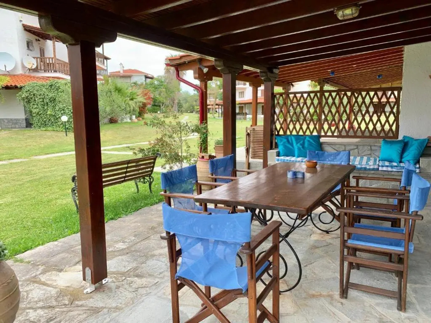 Villa Fourka 2 on the beach