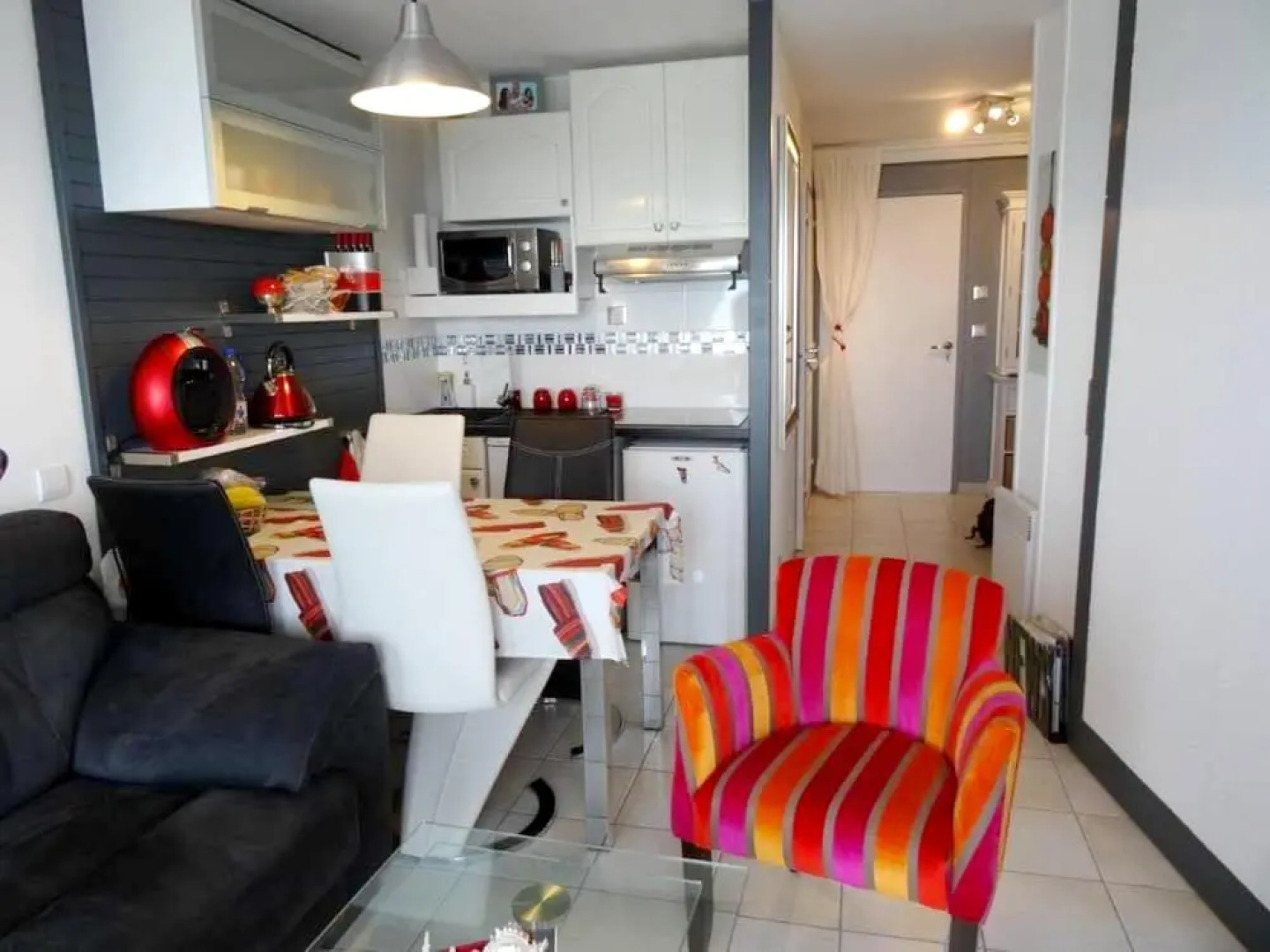 Apartment With one Bedroom in Anglet, With Wonderful sea View, Pool Ac