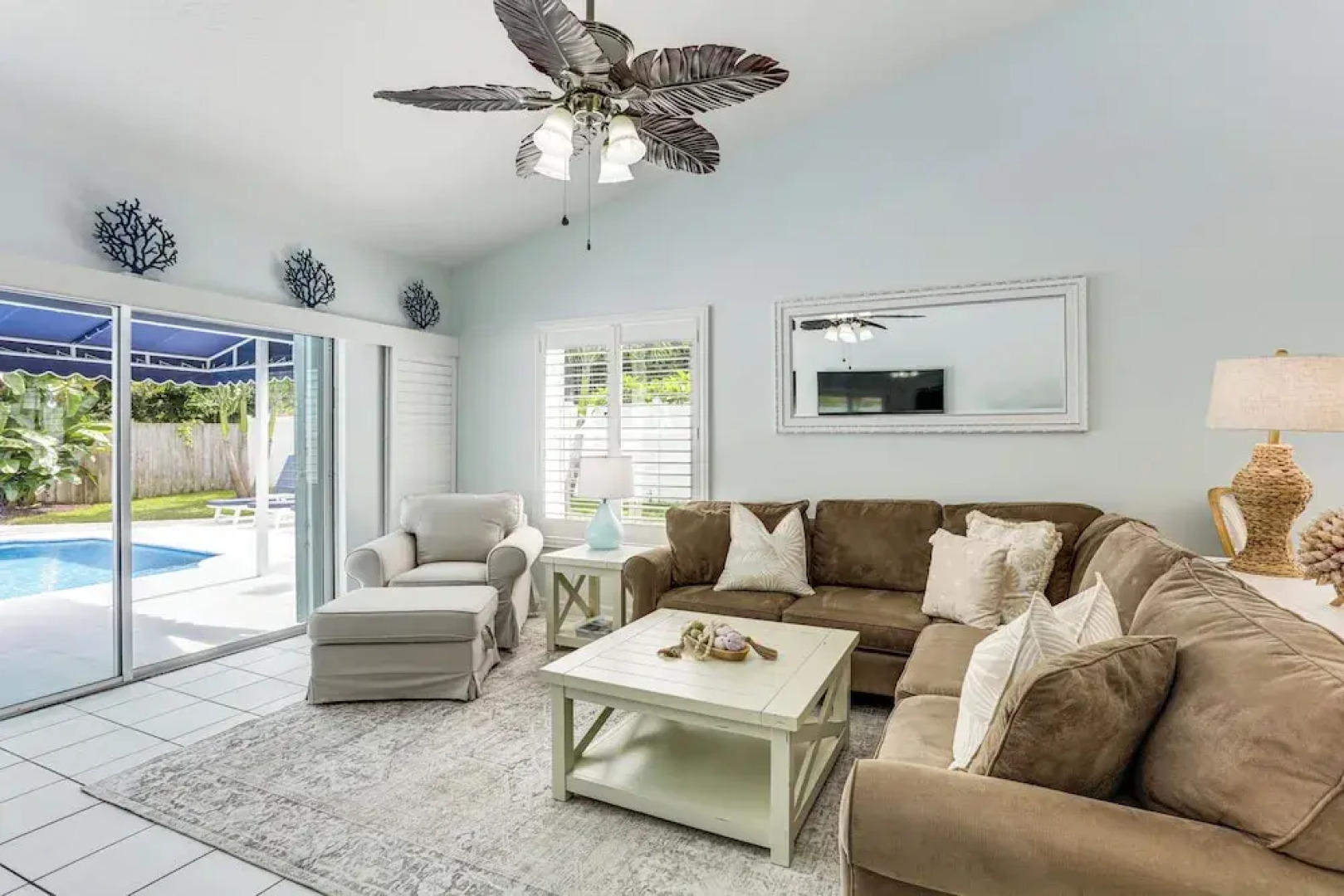 Coastal Villa w/ Private Yard + Heated Pool!