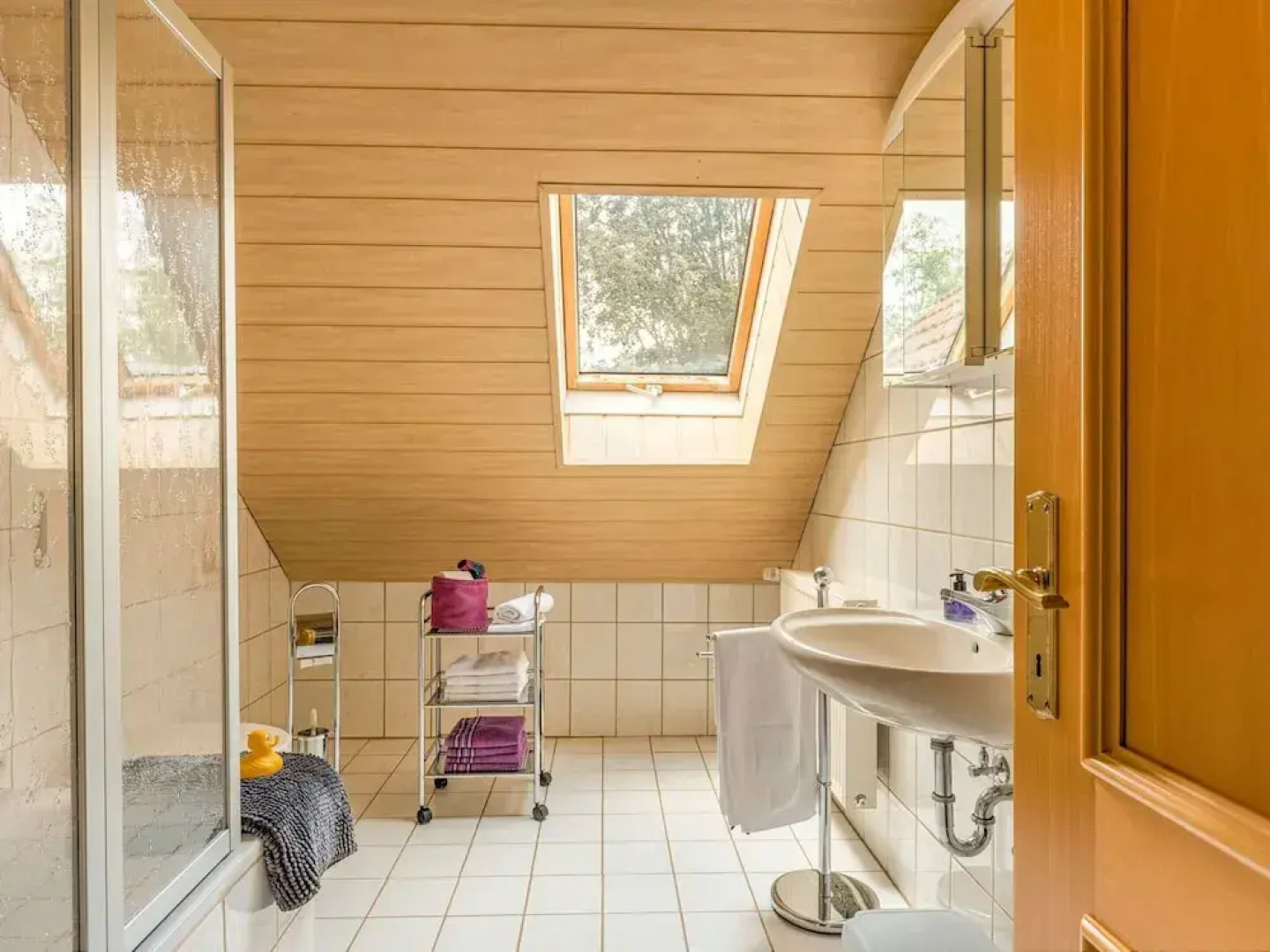 Geraumige Wohnung mit Grill