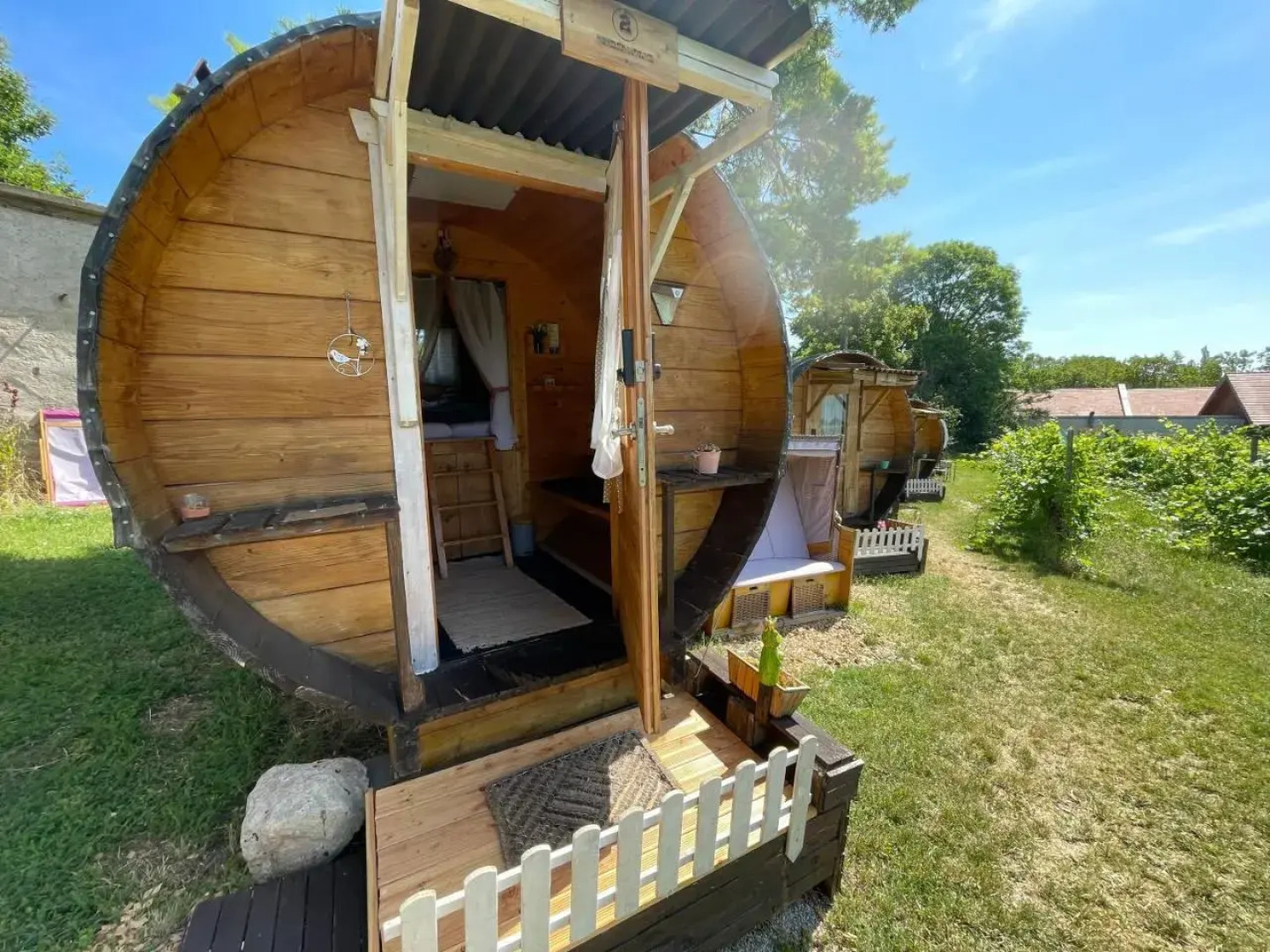 Schlaffass - Schlafen im Holzfass Thallern