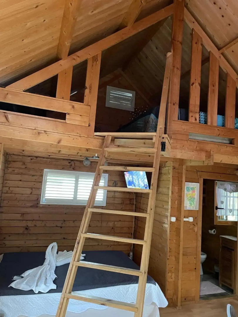 Chalet d'une chambre a Le Vauclin a 150 m de la plage avec piscine privee jardin clos et wifi