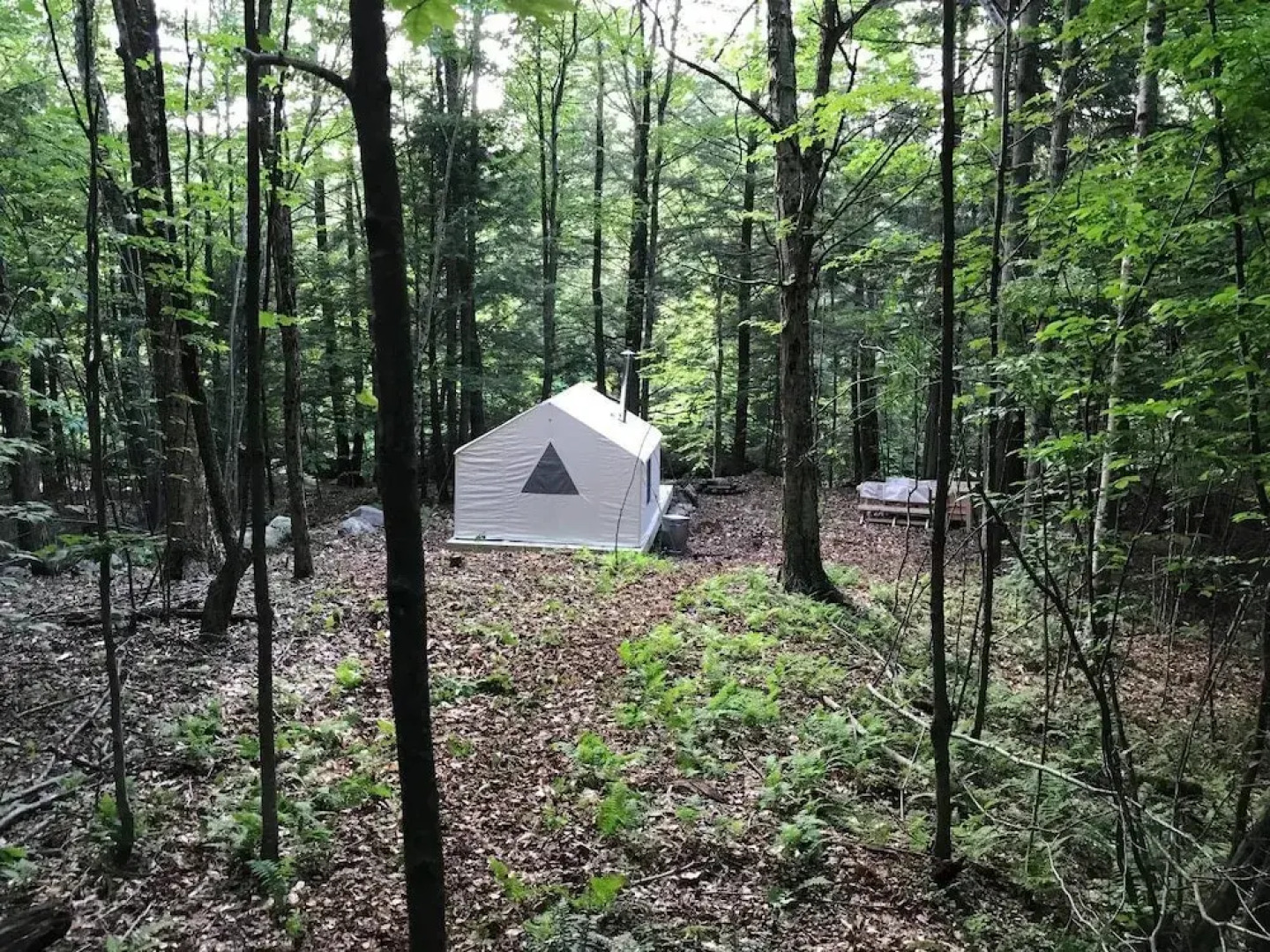 Tentrr â Hidden Hoosic Riverside Camp