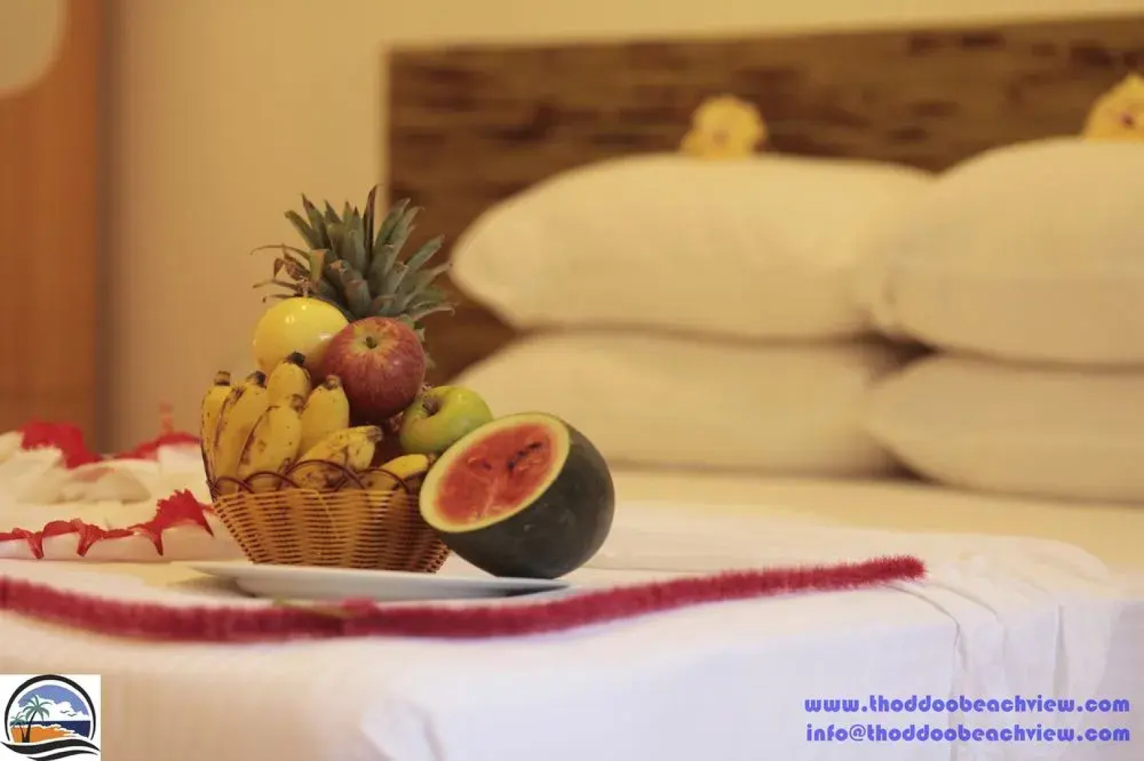 Thoddoo beach view Maldives