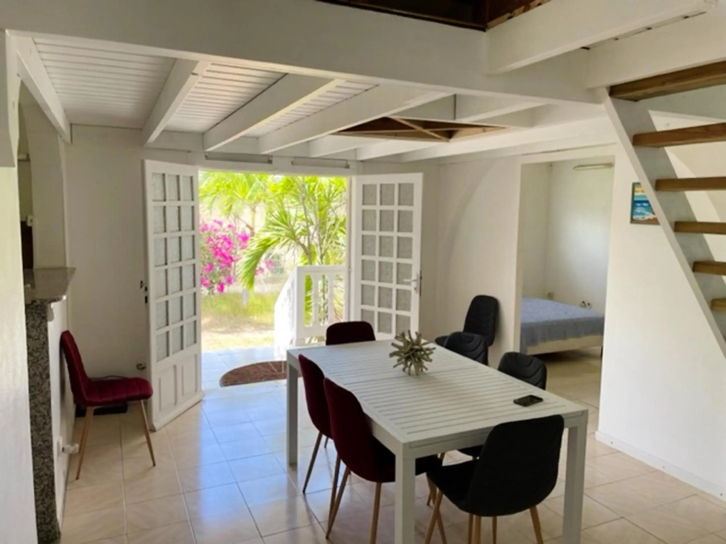 Villa de 4 chambres avec piscine privee jardin clos et wifi a Le Vauclin